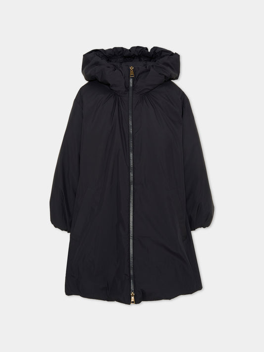 Piumino blu Seble per bambina,Moncler Kids,L2954 1C00007 597YW 778