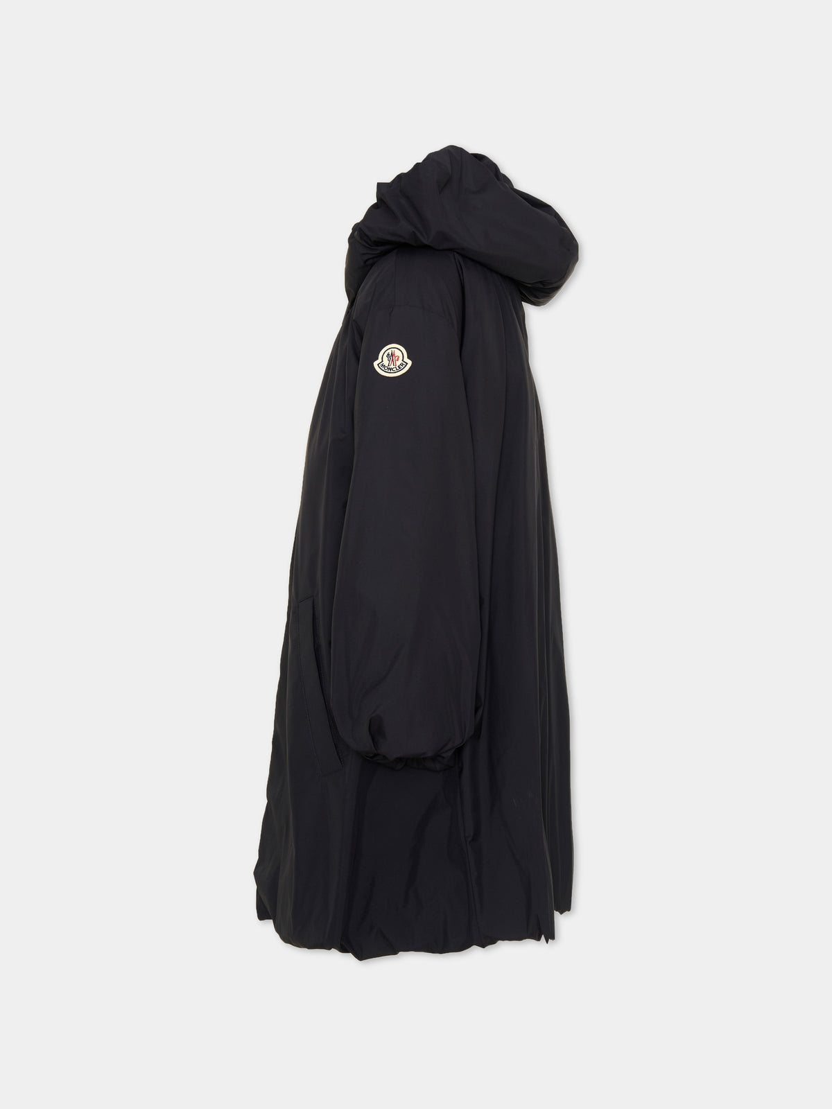 Piumino blu Seble per bambina,Moncler Kids,L2954 1C00007 597YW 778