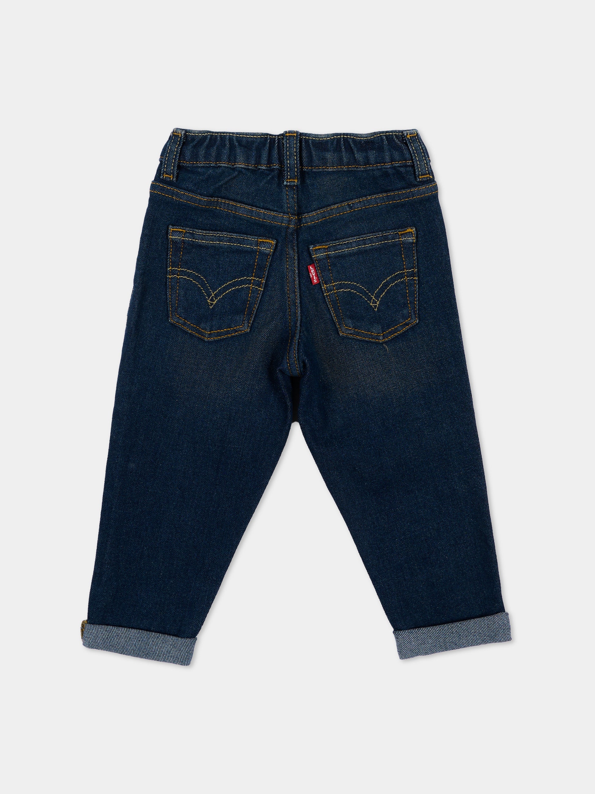 Jeans denim per neonato,Levi's Kids,6EL347 DAK