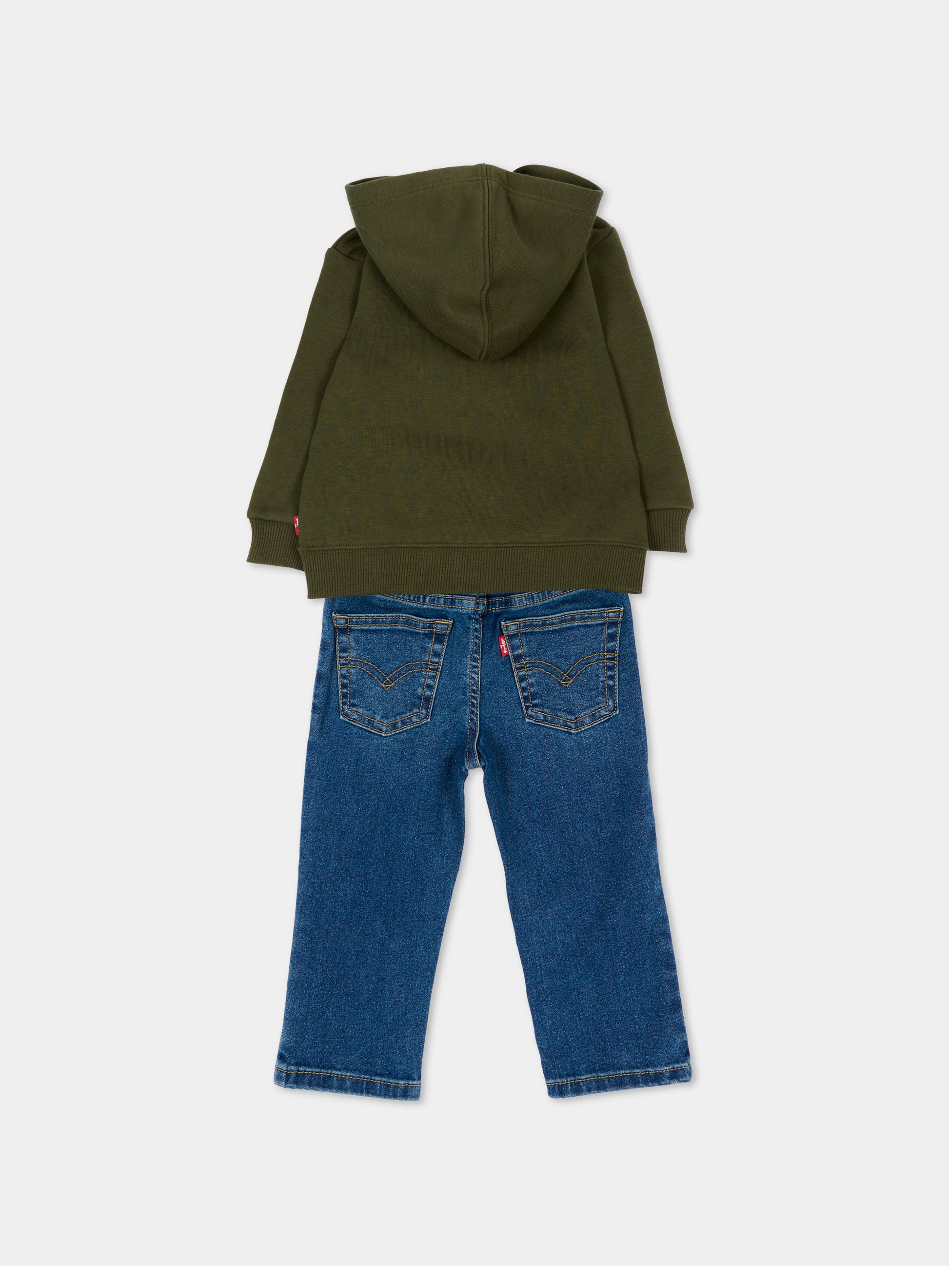 Completo lungo multicolor per neonato,Levi's Kids,6ER558 E3V