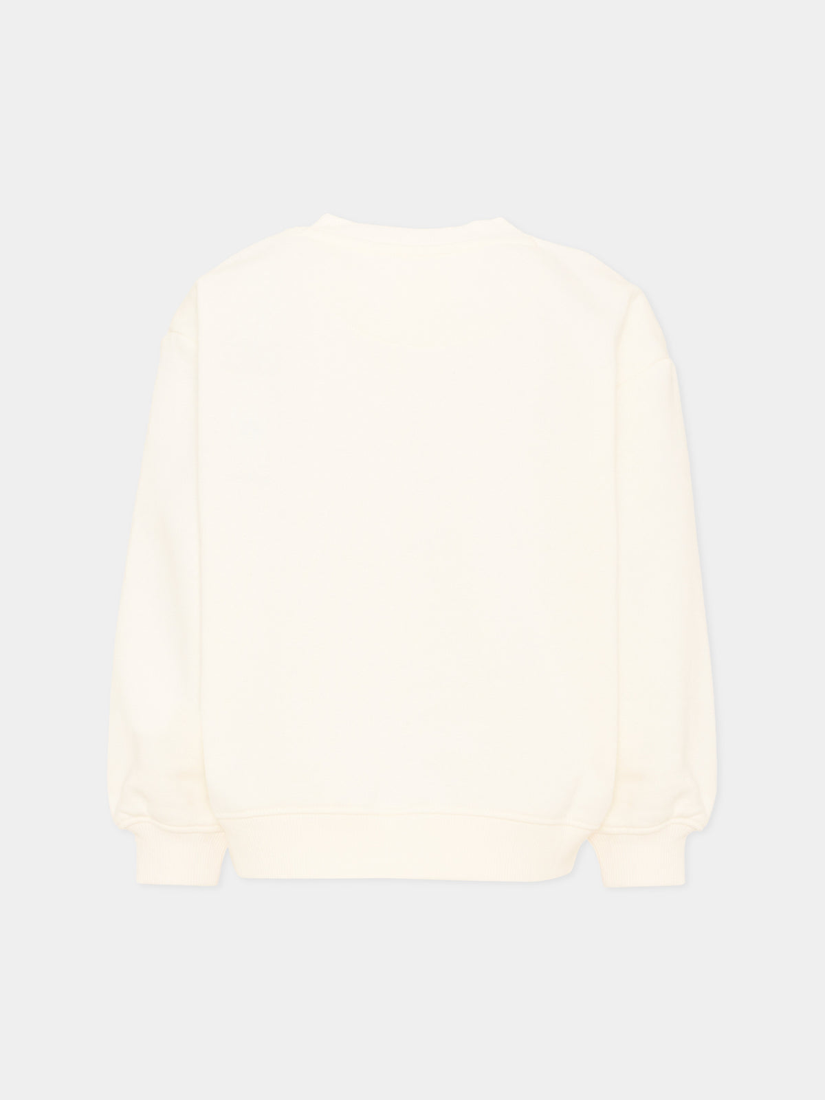 Maglione bianco per bambina stampato,Levi's Kids,4ER766 W0E