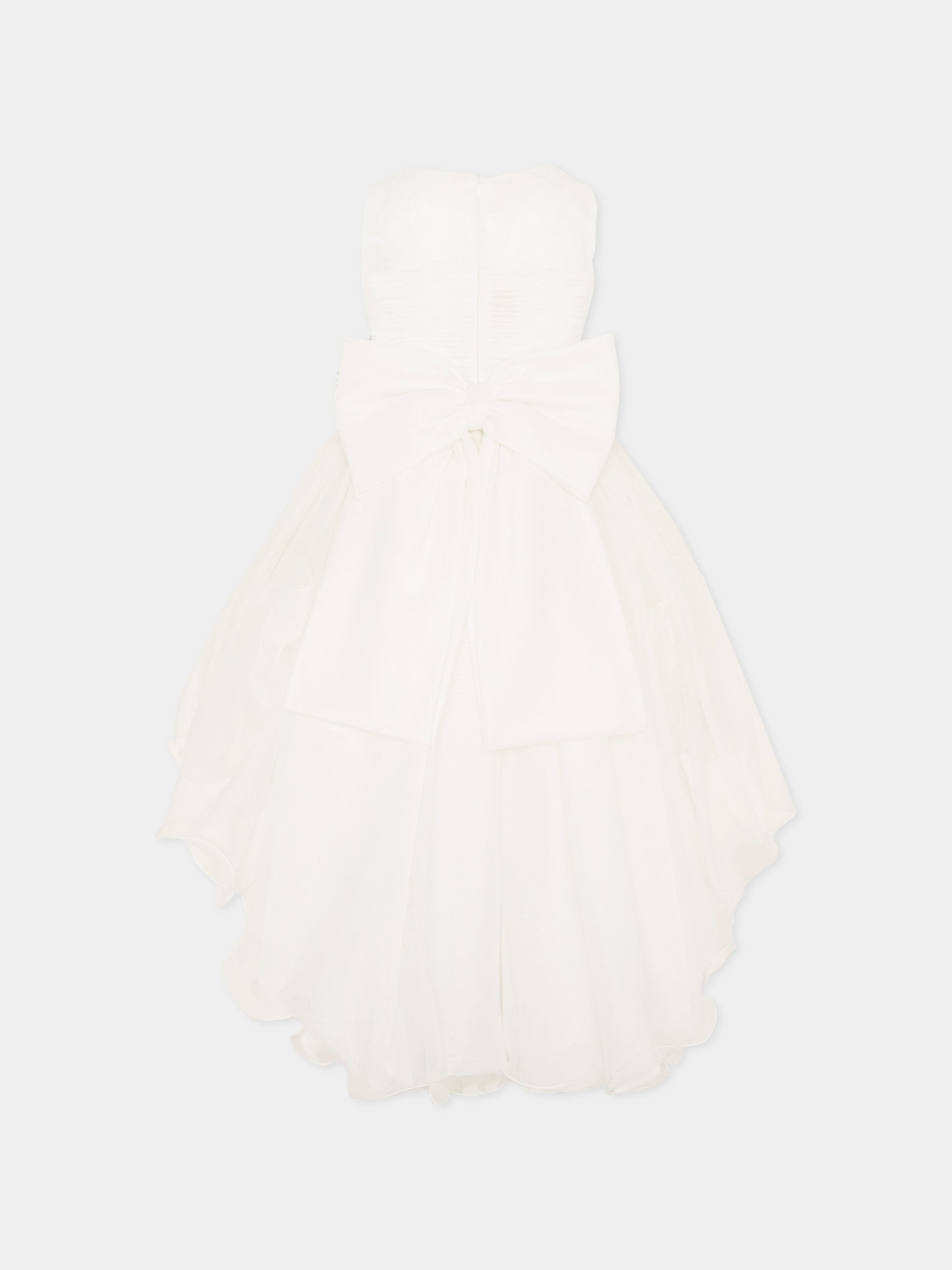 Abito elegante avorio per bambina con fiori,Colorichiari,FL108284 4961 15