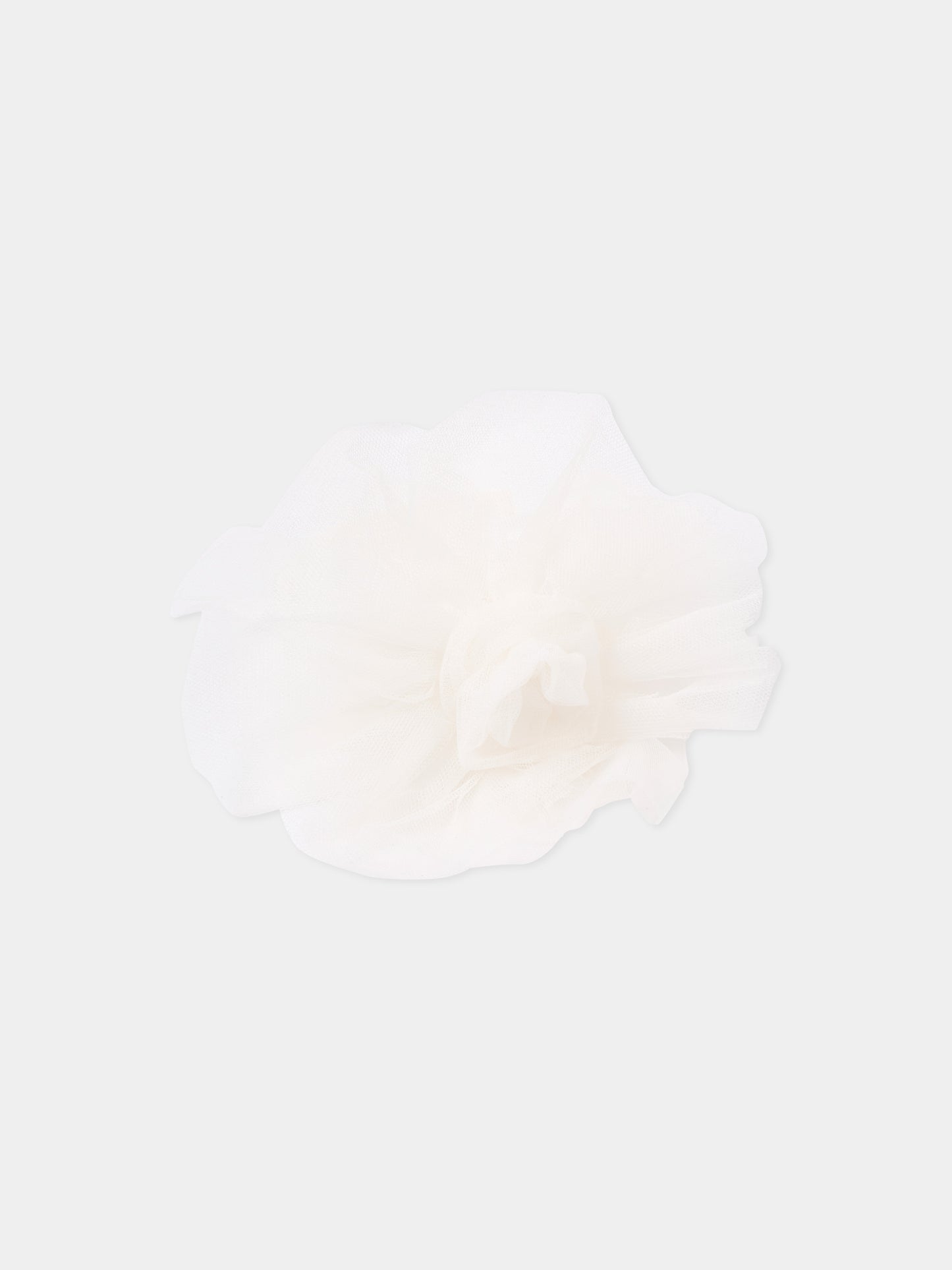 Cerchietto bianco per bambina con fiore,Colorichiari,FL948464 AF764 20