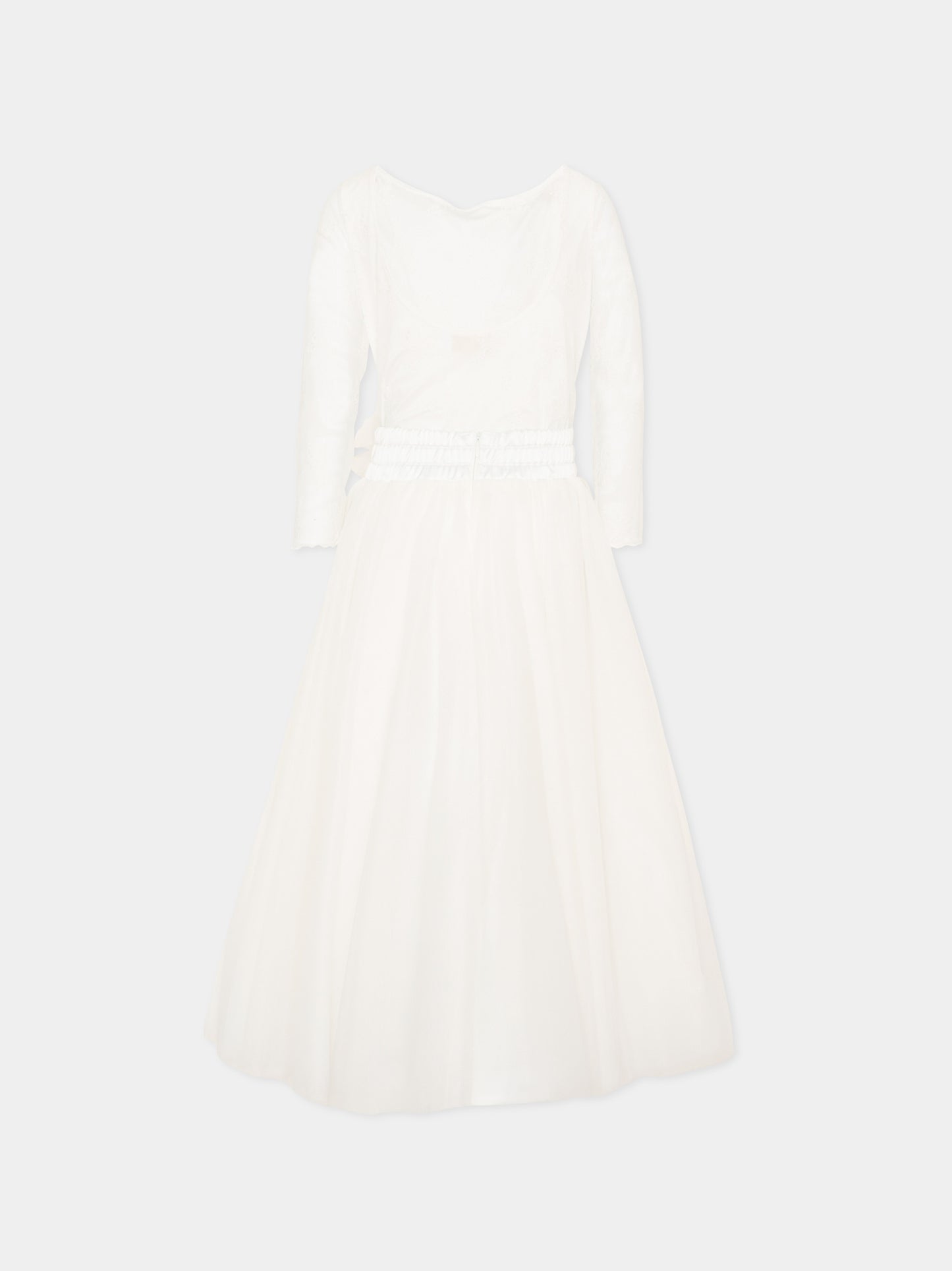 Completo elegante avorio per bambina,Colorichiari,FL208395 4970 1515