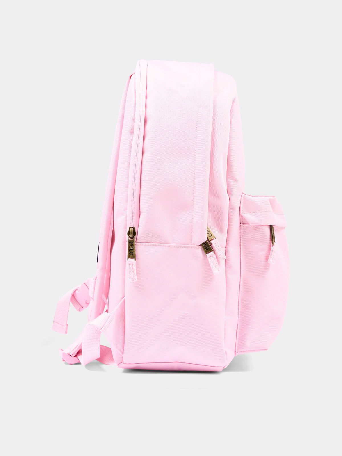 Zaino rosa con Polo Bear,Ralph Lauren Kids,9AR149 AP7
