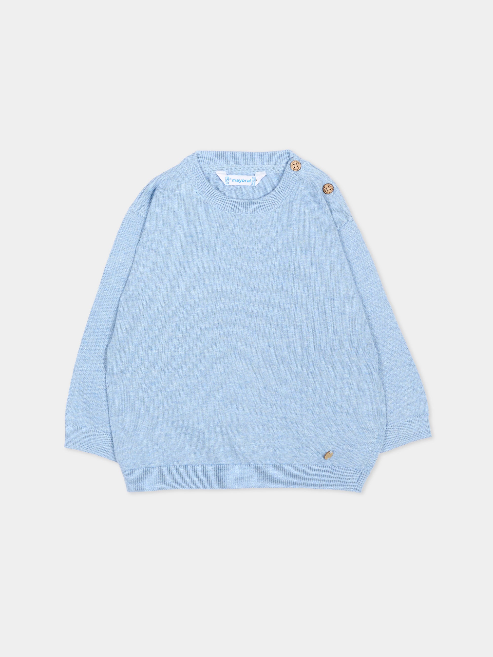 Maglione celeste per neonato,Mayoral,309 024