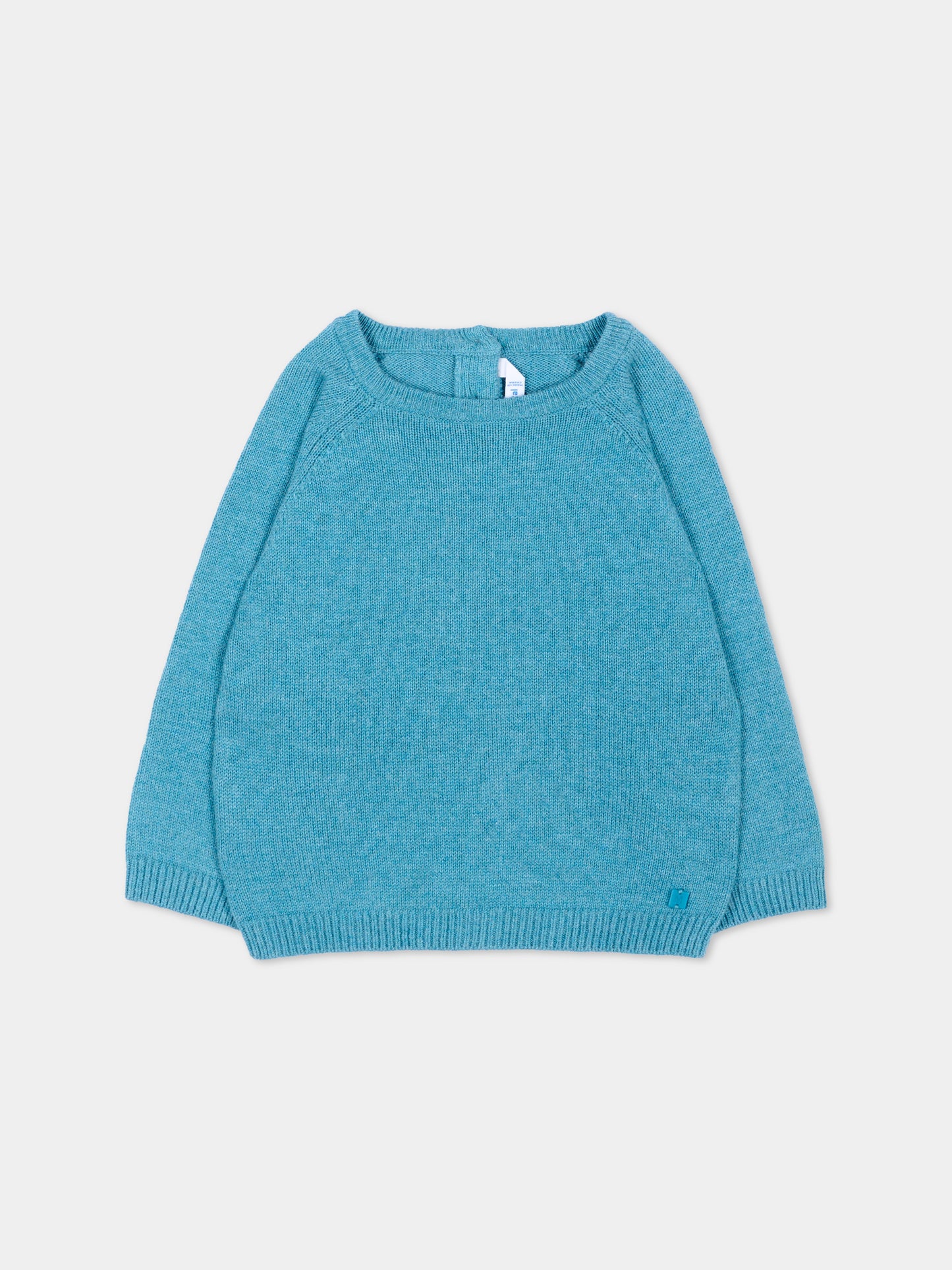 Maglione azzurro per neonato,Mayoral,351 029