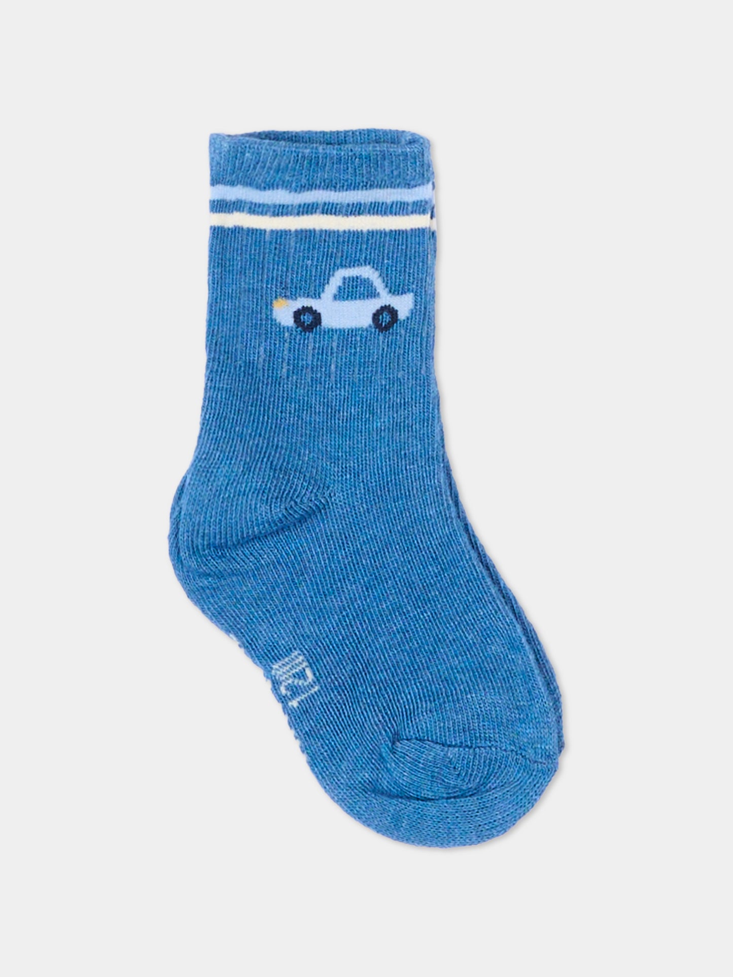 Calzini multicolor per neonato con auto,Mayoral,10249 087