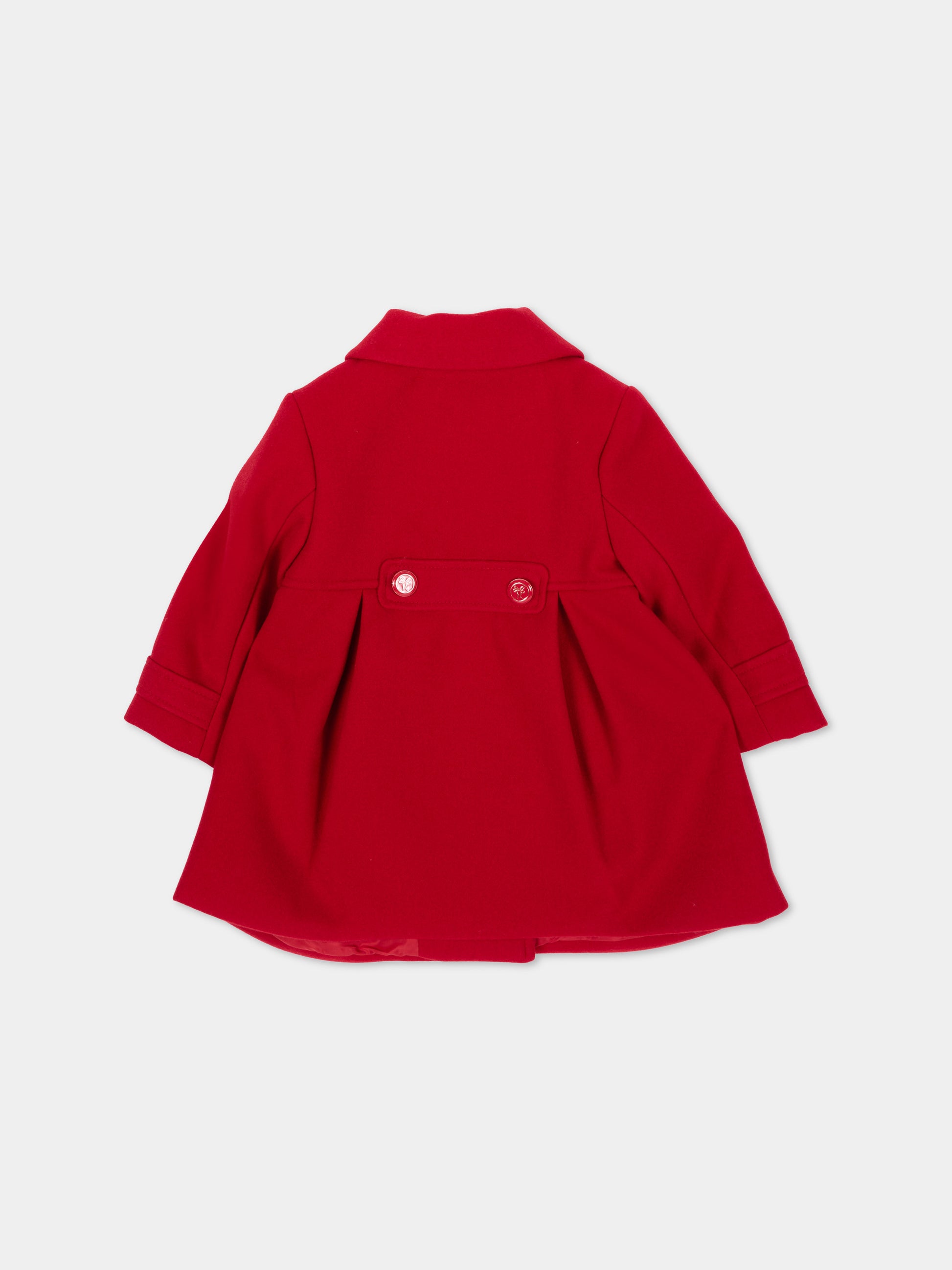 Cappotto rosso per neonata doppiopetto,Mayoral,2415 013