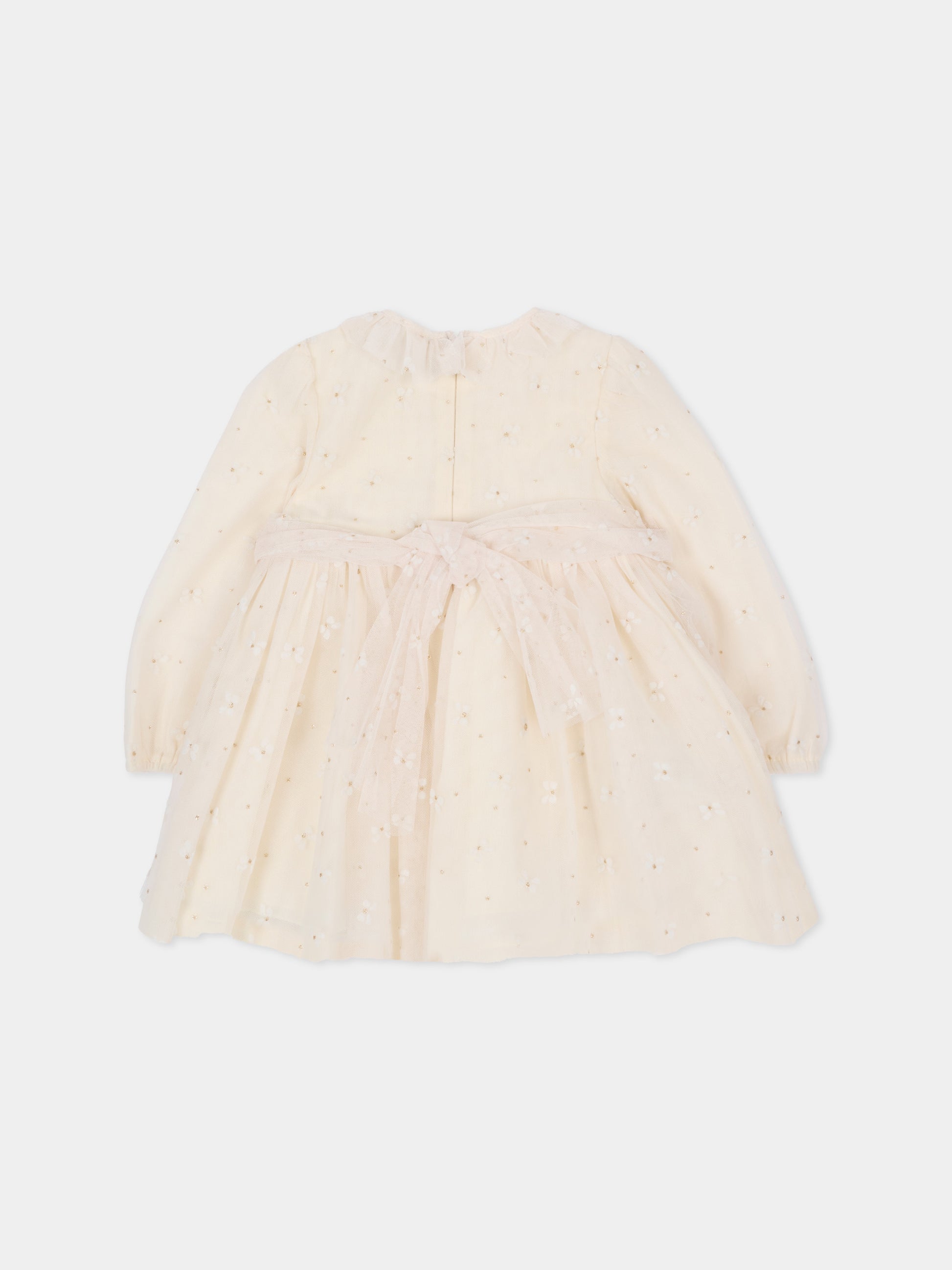 Abito elegante avorio per neonata,Mayoral,2903 080