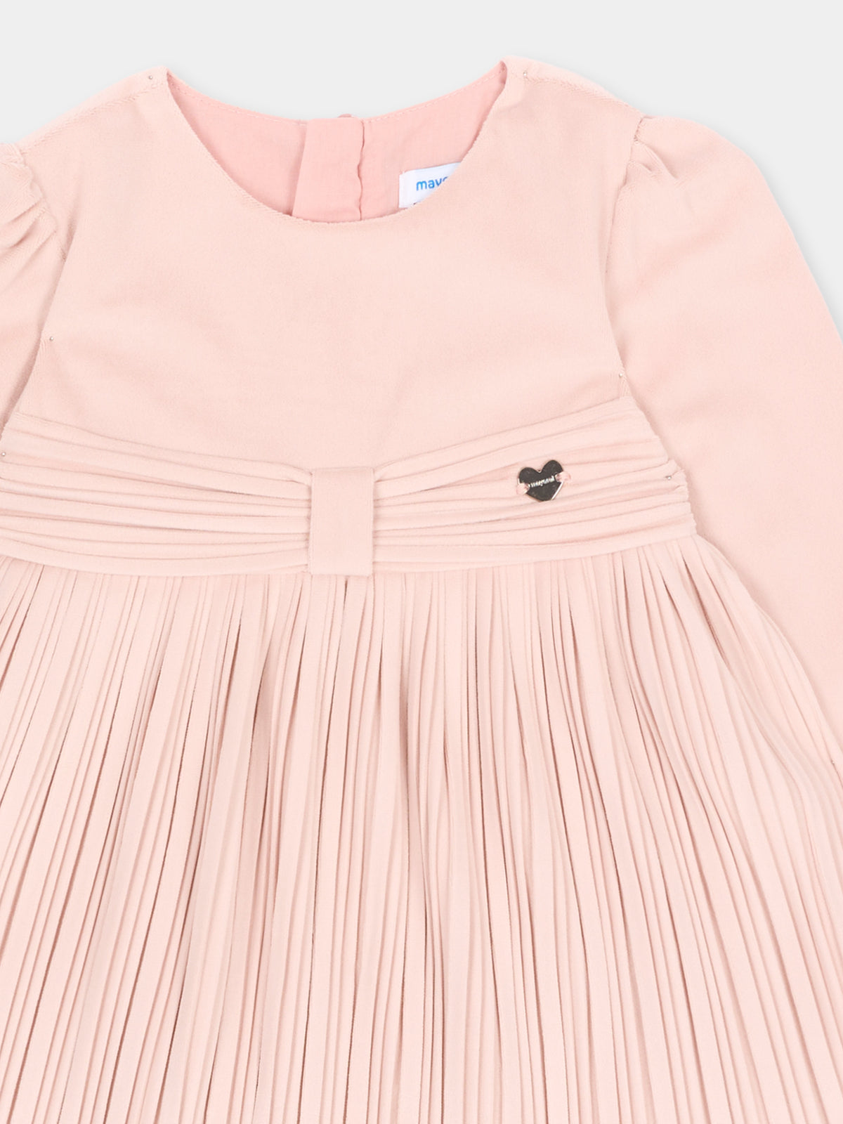 Abito elegante rosa per neonata,Mayoral,2902 090