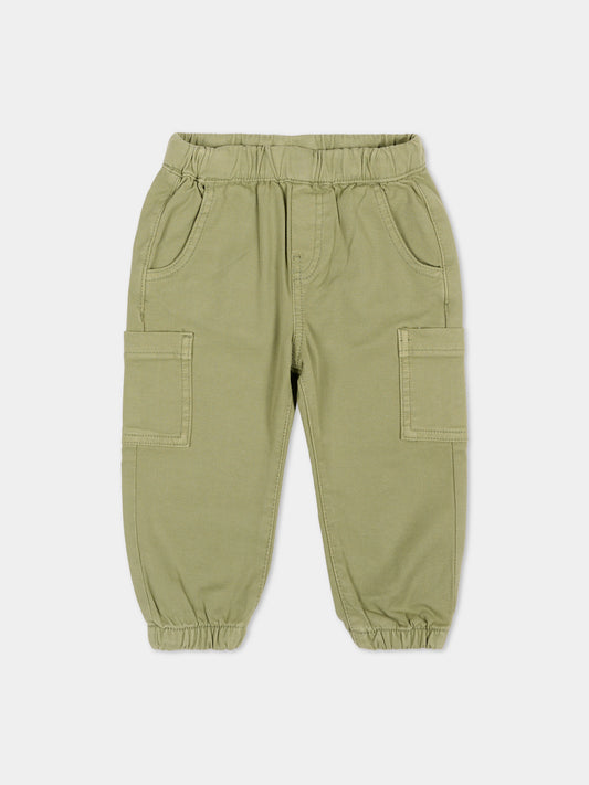 Pantaloni verdi per neonato,Mayoral,2539 044