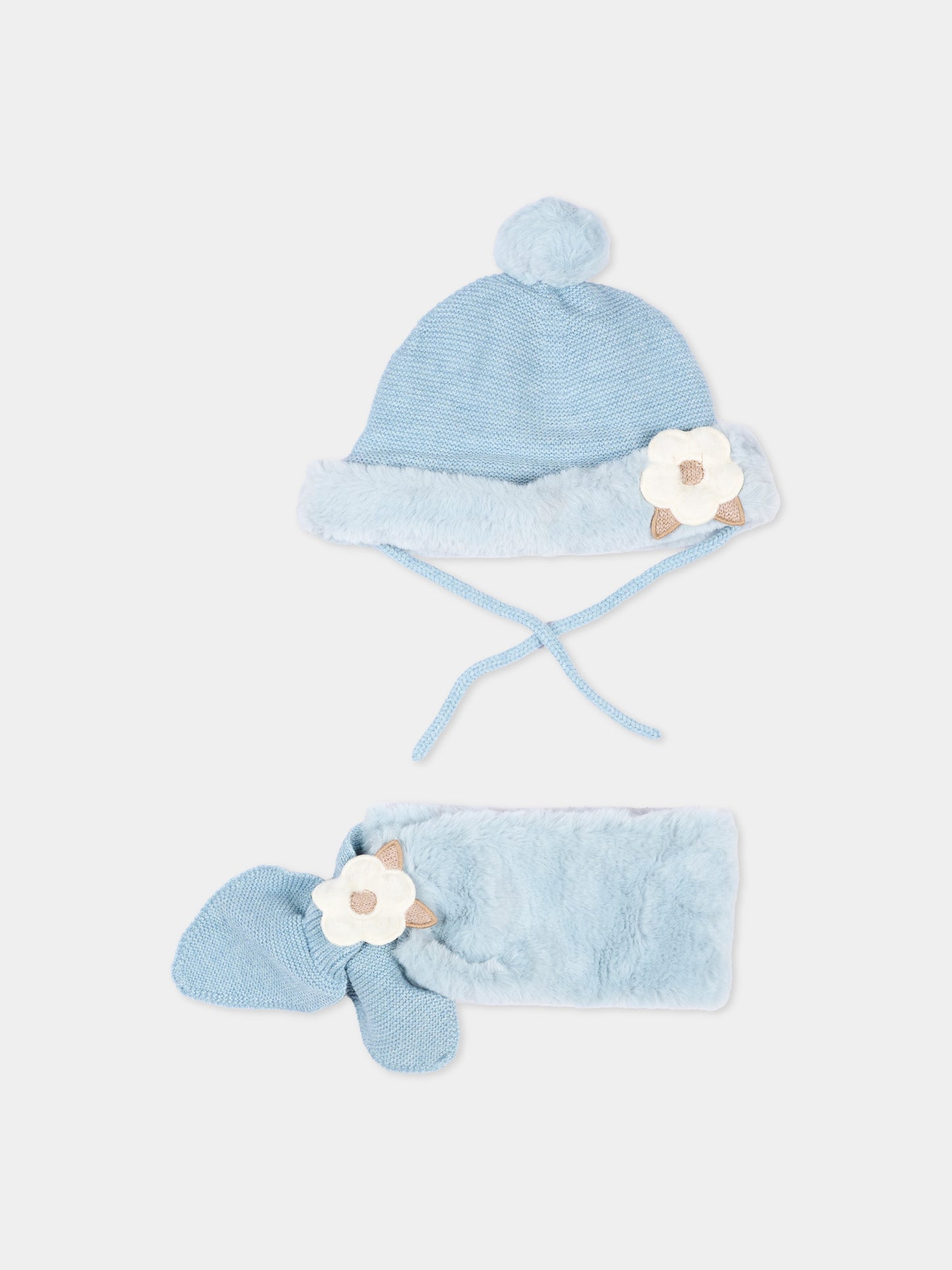 Set accessori celeste per neonata,Mayoral,10257 027