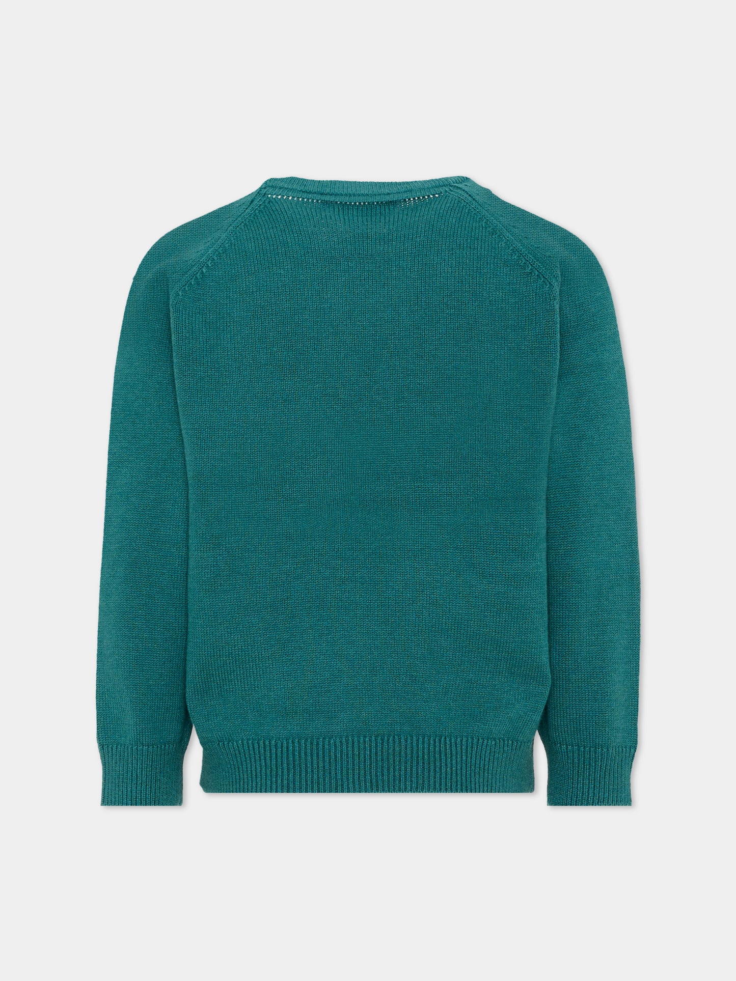 Maglione verde per bambino con logo,Mayoral,311 013