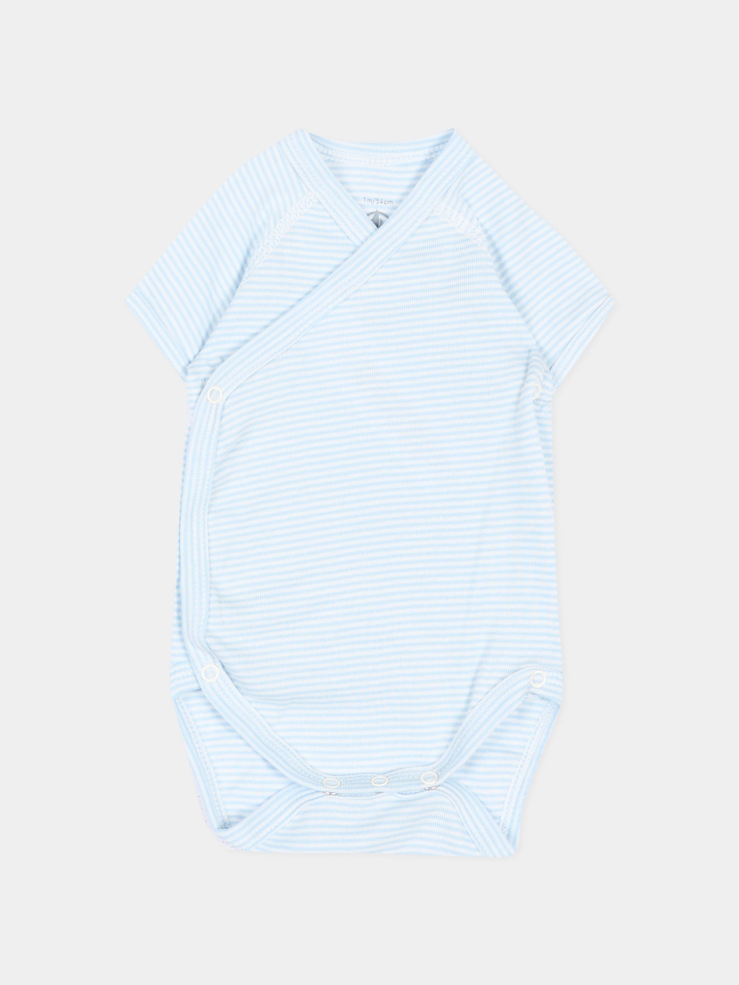 Set body multicolor per neonato con balene,Petit Bateau,A0GHM 00