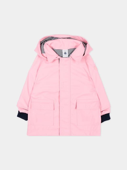 Impermeabile rosa per neonata,Petit Bateau,A0GVQ 07