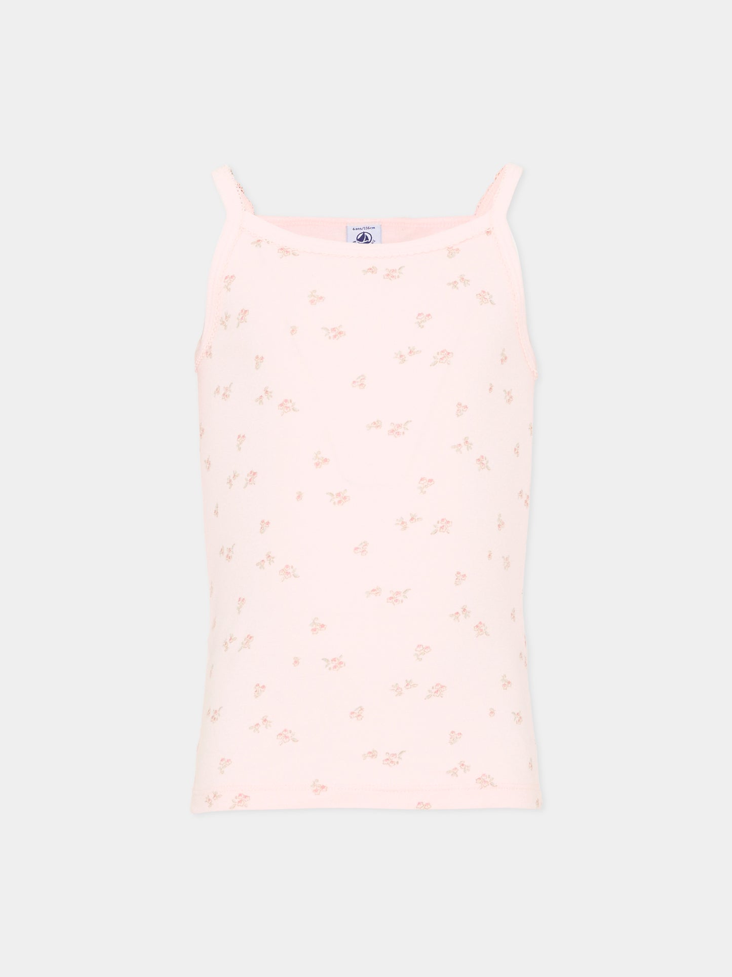 Canottiera rosa per bambina,Petit Bateau,A0GNC 00