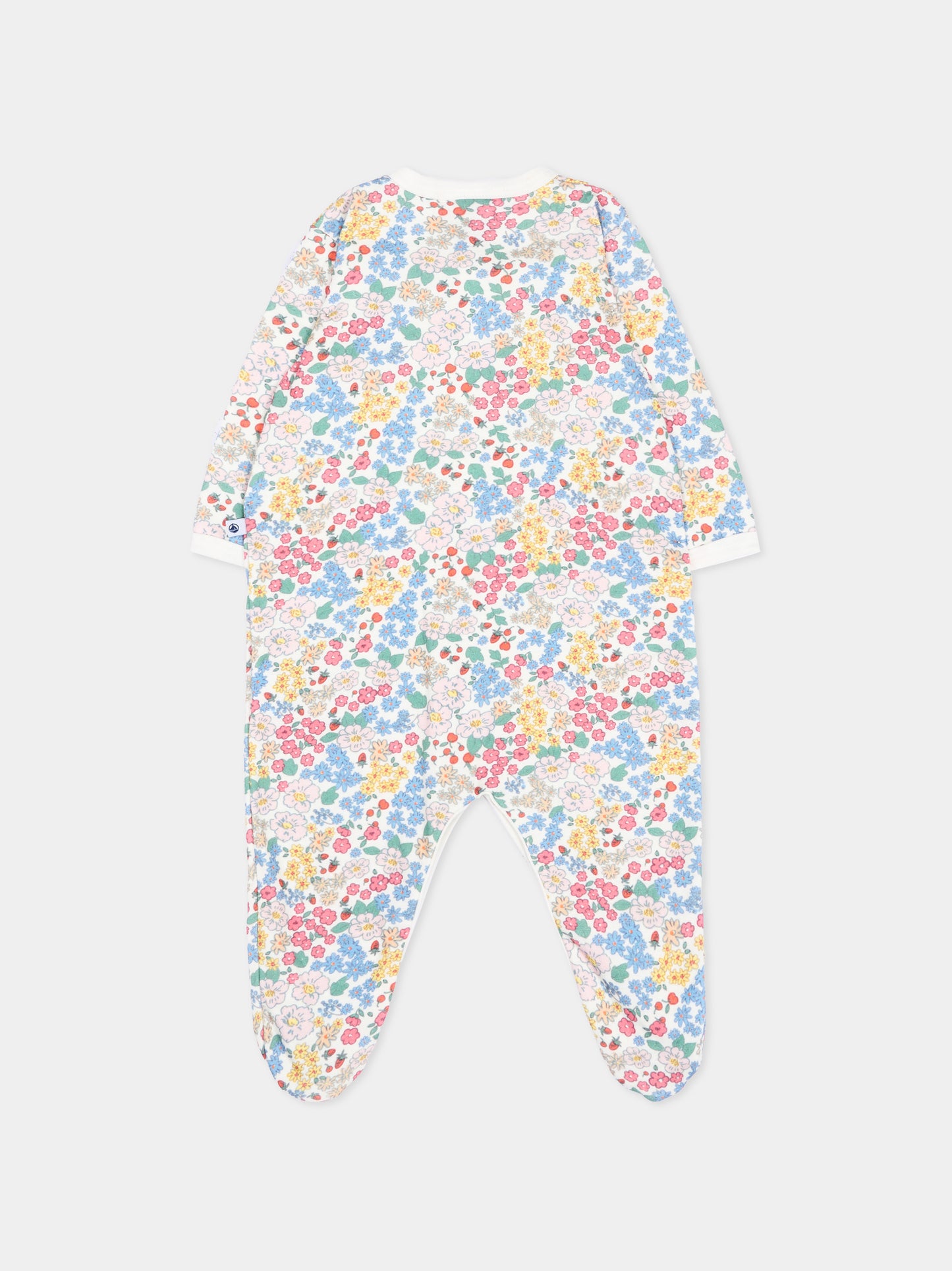 Tutina multicolor per neonata floreale,Petit Bateau,A0GH2 01