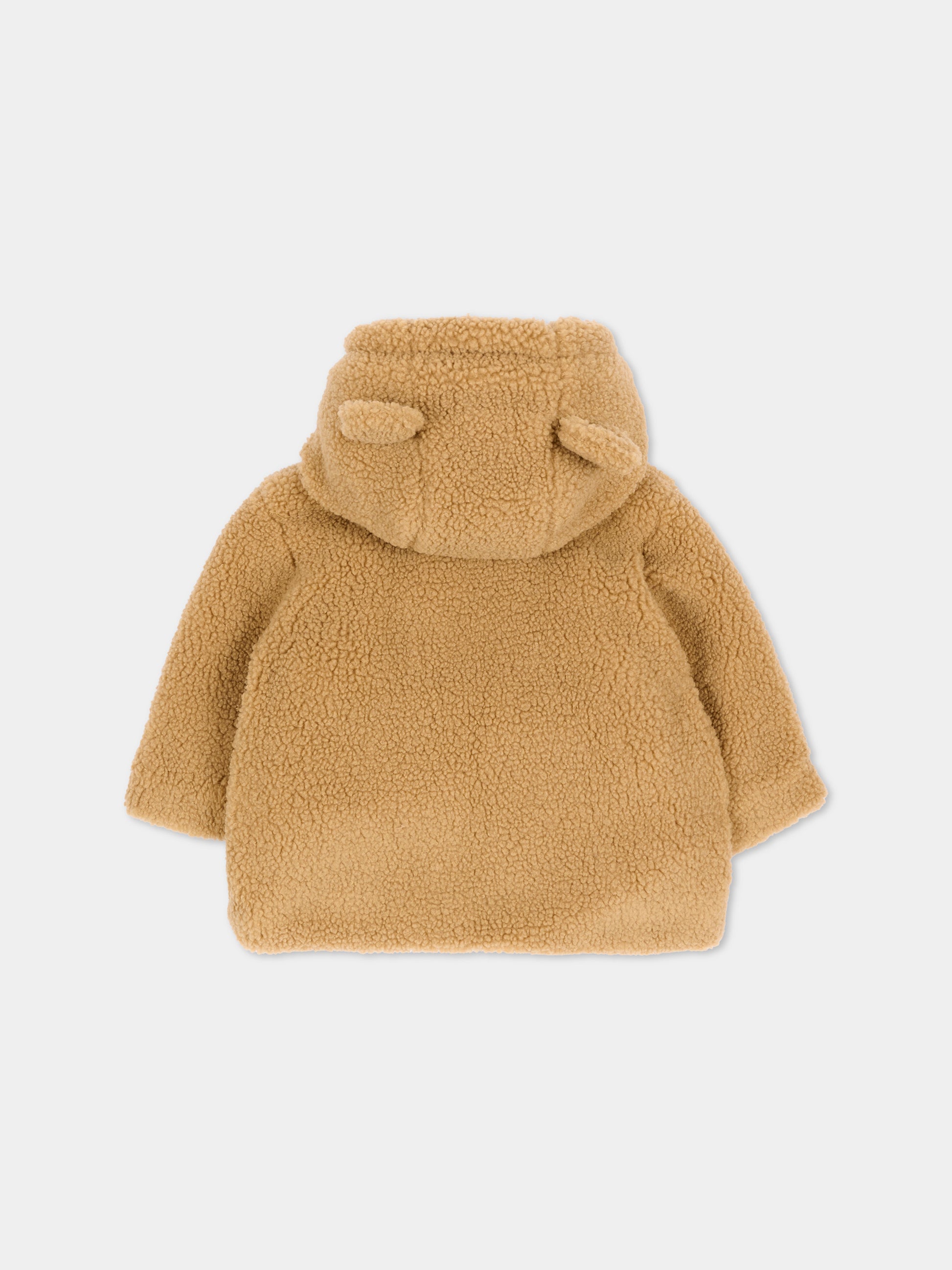 Ecopelliccia beige per neonato,Petit Bateau,A0GV7 01