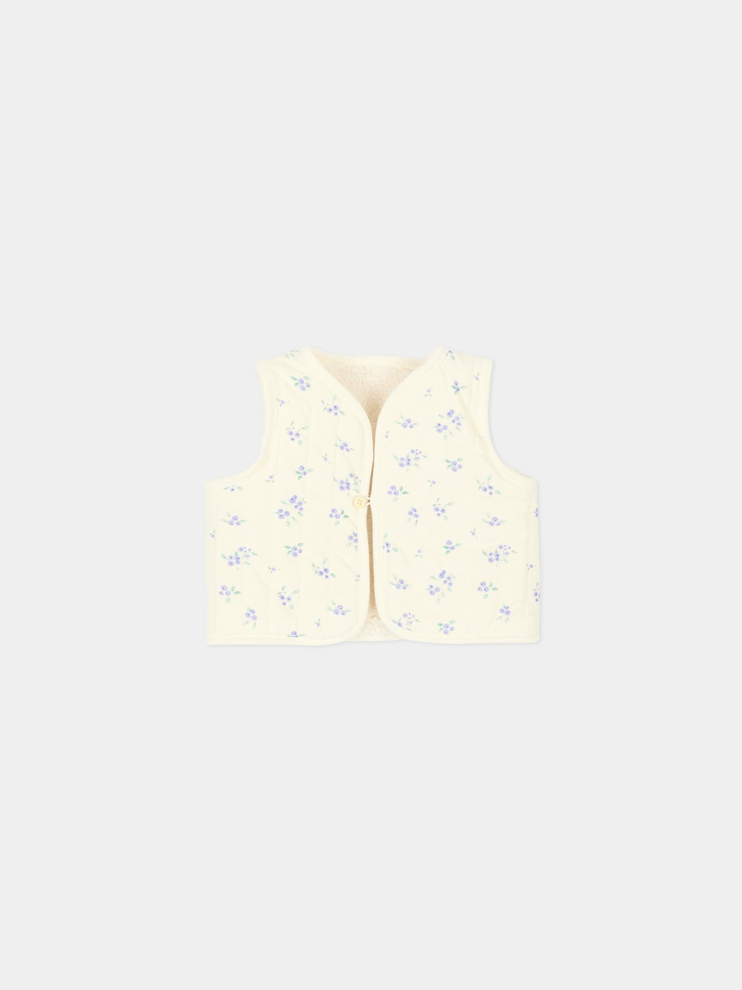 Gilet avorio per neonata,Petit Bateau,A0GIK 01