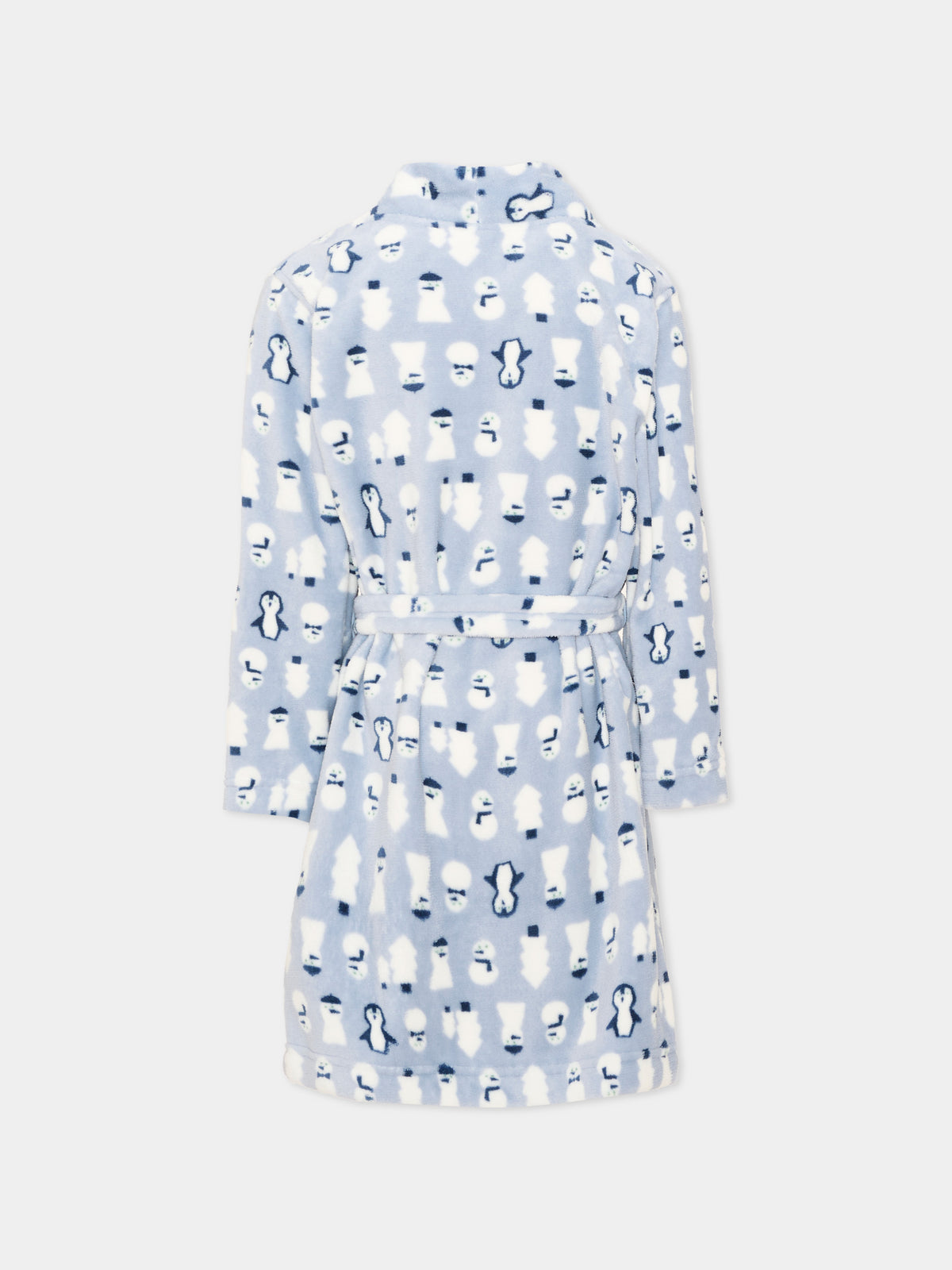 Vestaglia azzurra con pinguini per bambini,Petit Bateau,A0GDD 03