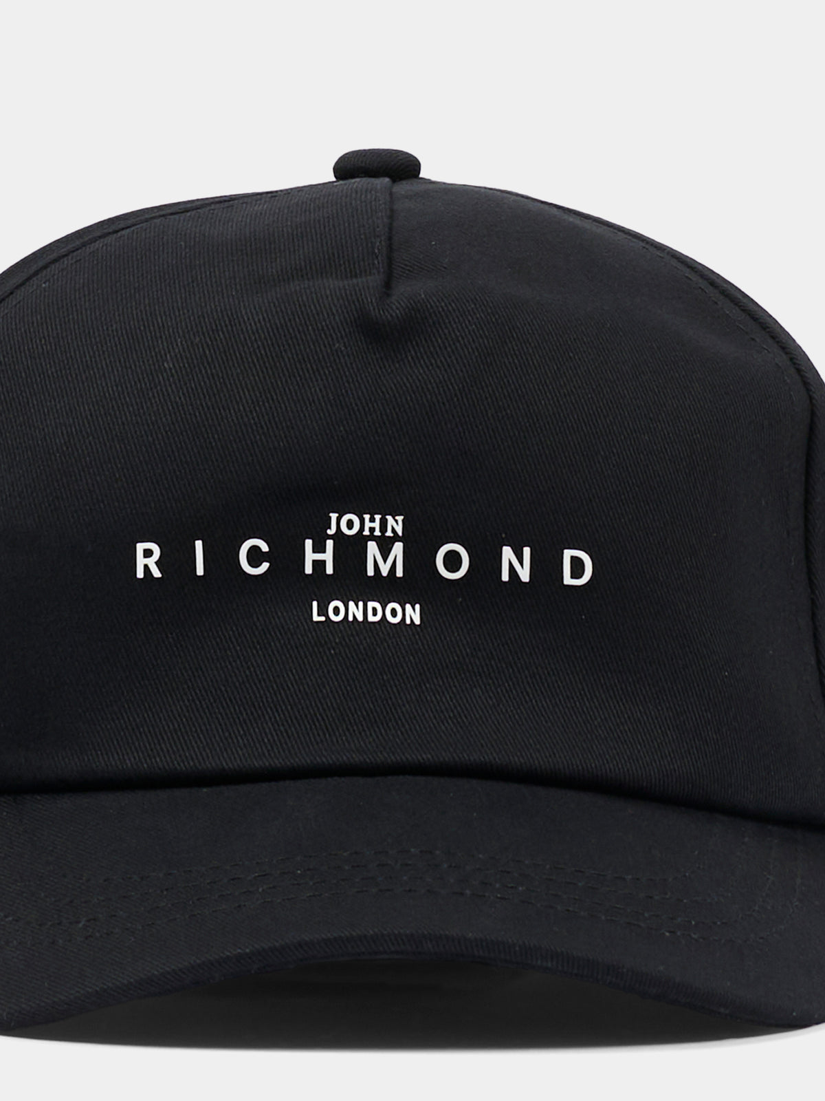 Cappello nero per bambini con logo,Richmond,RBA26166BT BLACK BLACK