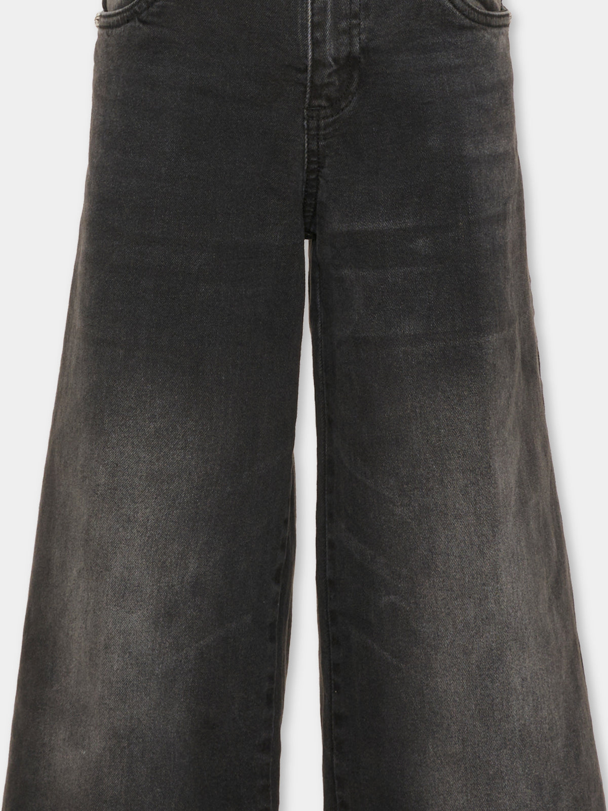 Jeans nero per bambina,Richmond,RGA26024JE D.BLACK DENIM BLACK