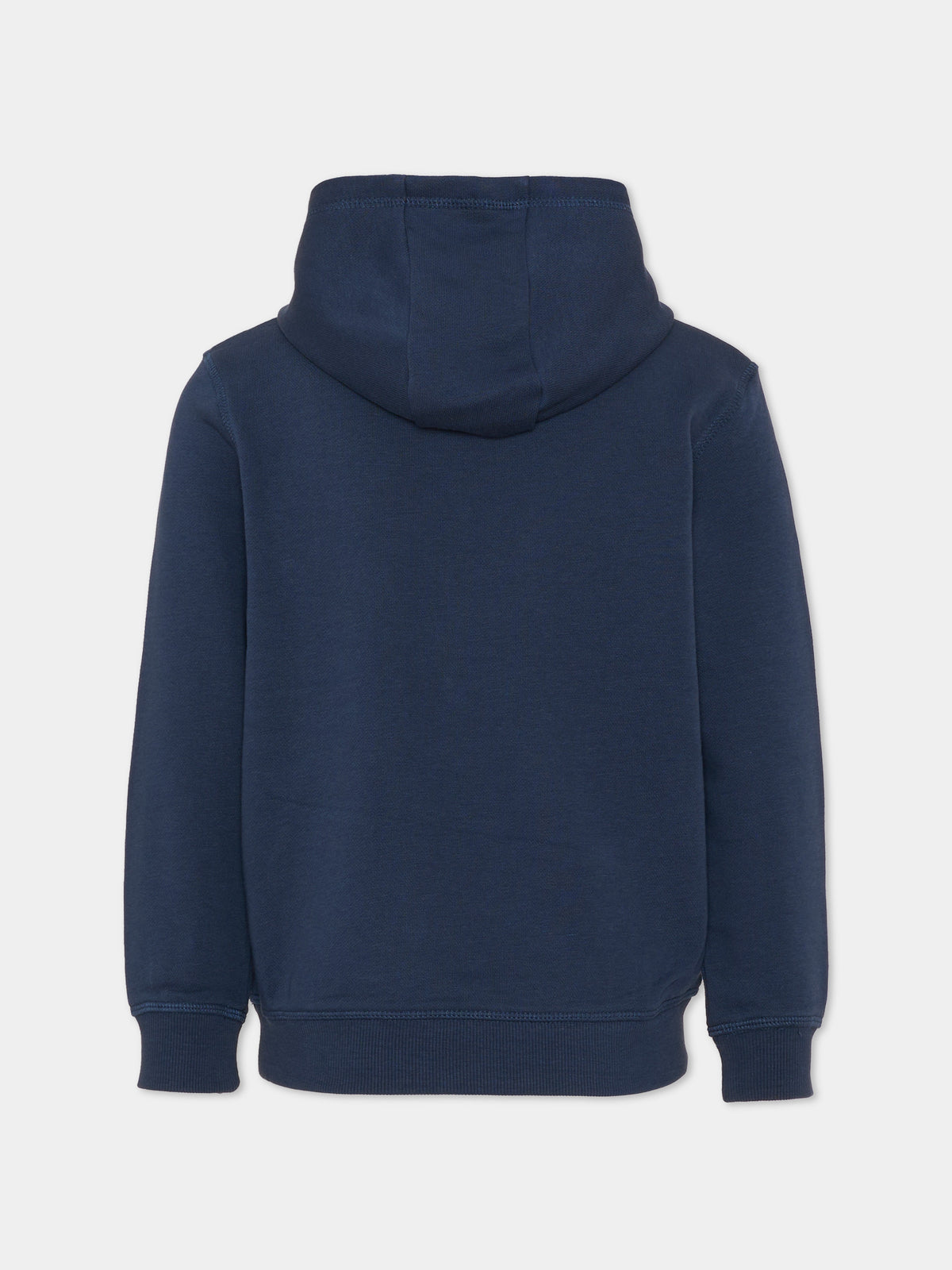 Felpa con cappuccio blu per bambino con logo,North Sails,NBA26080FE BLUE NAVY