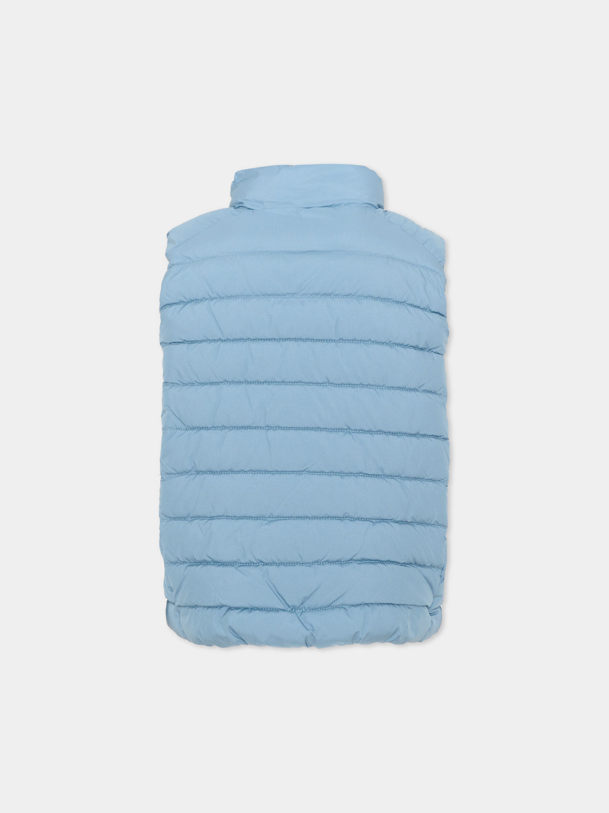 Gilet azzurro per bambino trapuntato,North Sails,NBA26073PI BLUE STEEL
