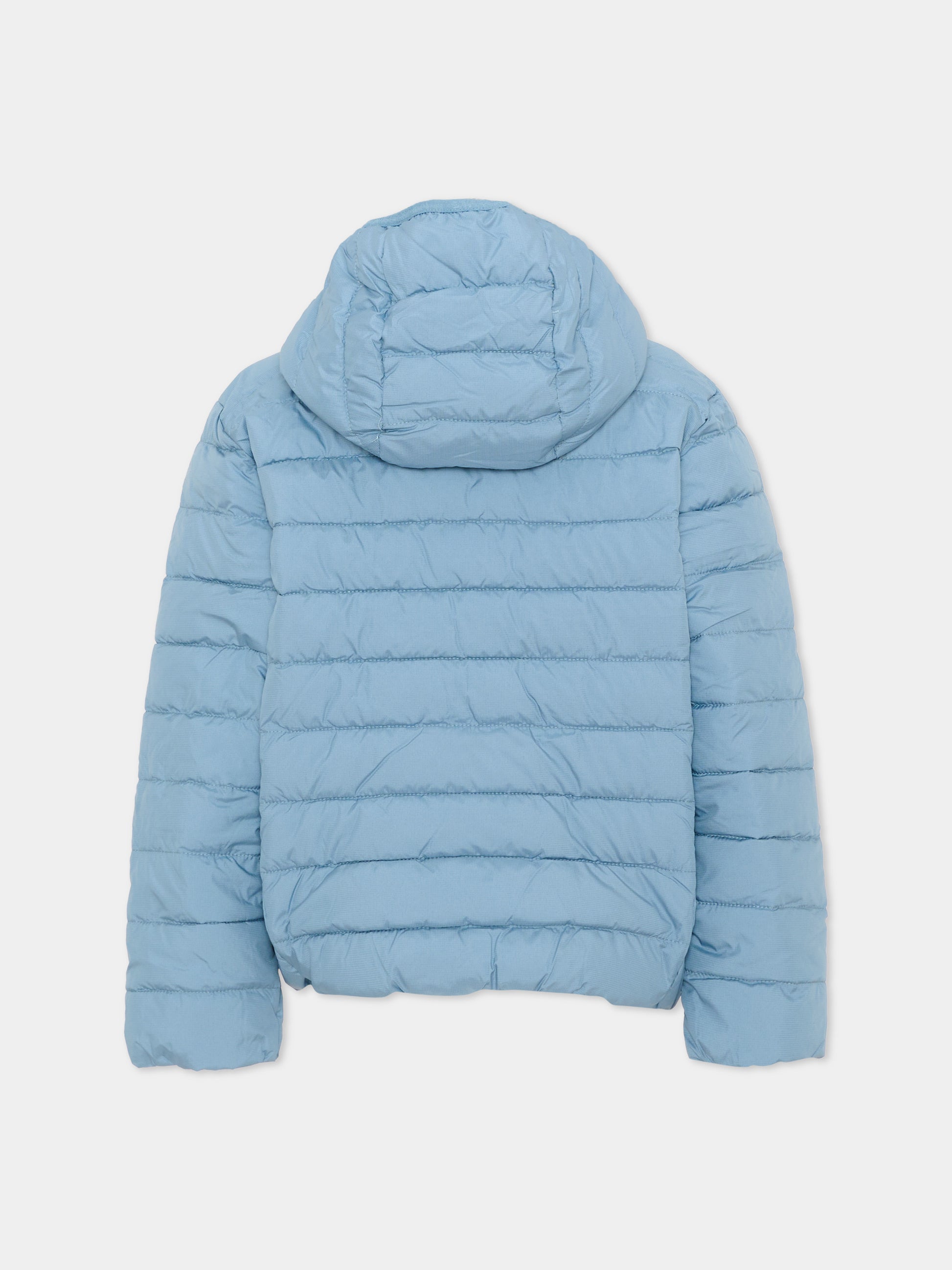 Piumino azzurro per bambino con cappuccio,North Sails,NBA26072PI BLUE STEEL
