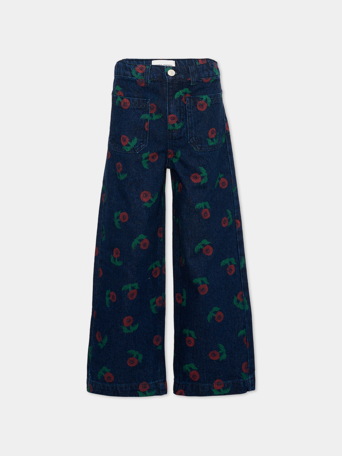 Jeans denim per bambina con stampa,Bobo Choses,B226AC070