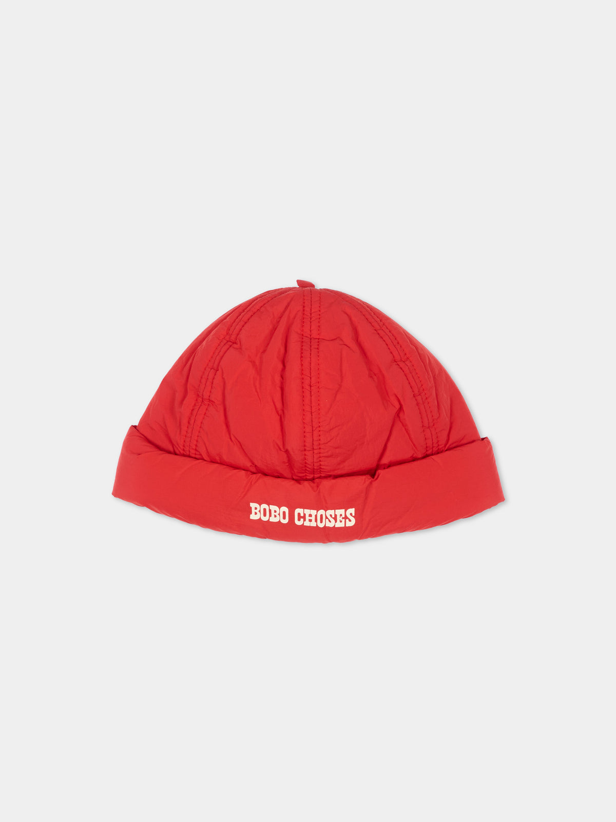 Berretto rosso per bambini con logo,Bobo Choses,B226AI037