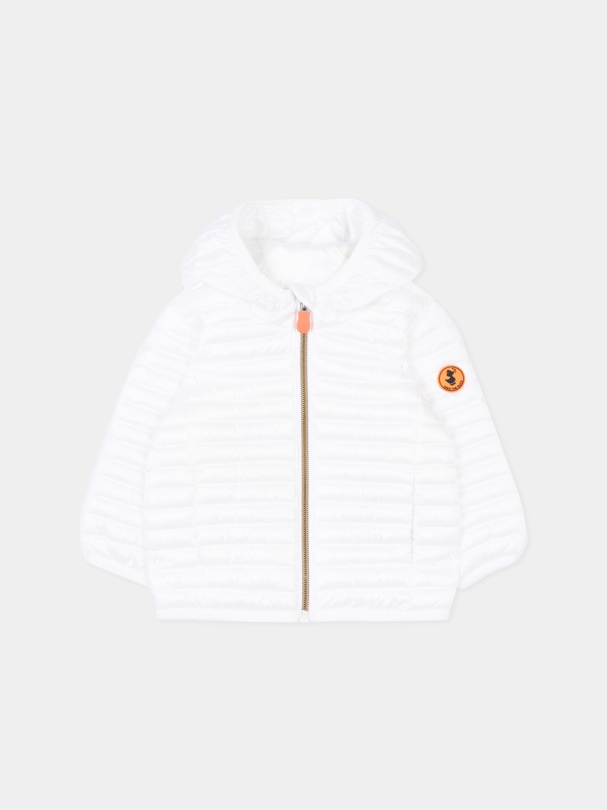 Piumino bianco Lucy per neonati,Save The Duck Kids,I30005G IRIS20 00000