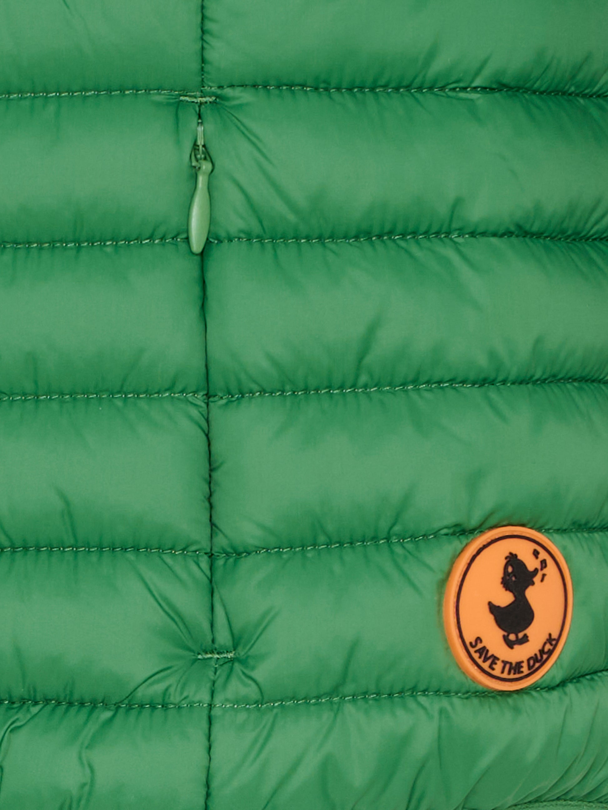Gilet verde per bambino trapuntato,Save The Duck Kids,J82430X GIGA20 50043