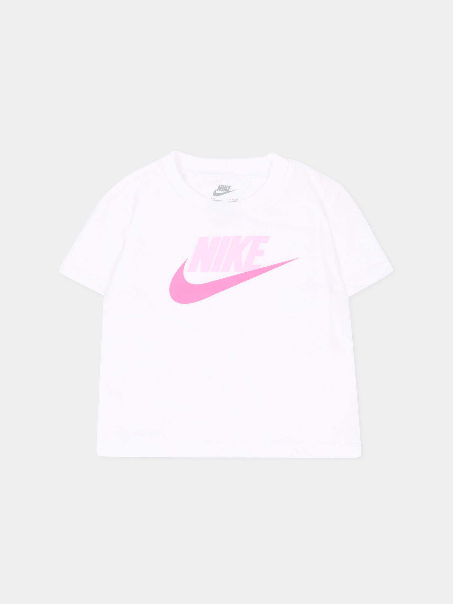 Completo sportivo lungo rosa con logo per neonata,Nike,66P282 AFN