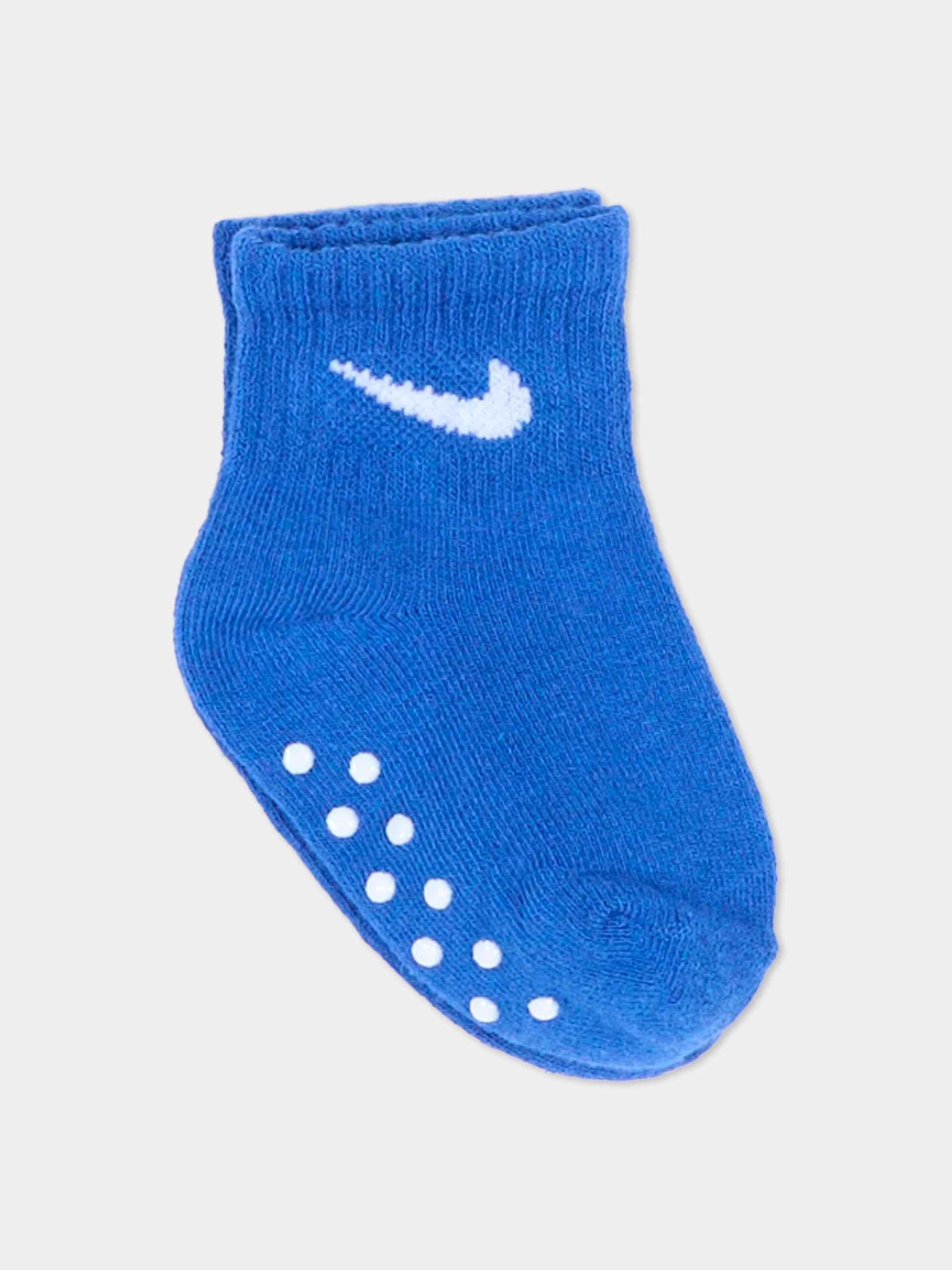 Calza Spugna multicolor per neonato con logo,Nike,NN0570 U89