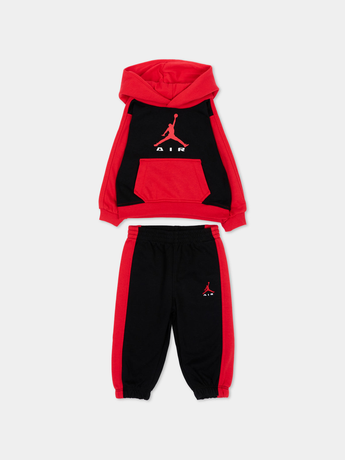 Completo sportivo lungo rosso Jumpman per neonato,Jordan,65G184 R0P