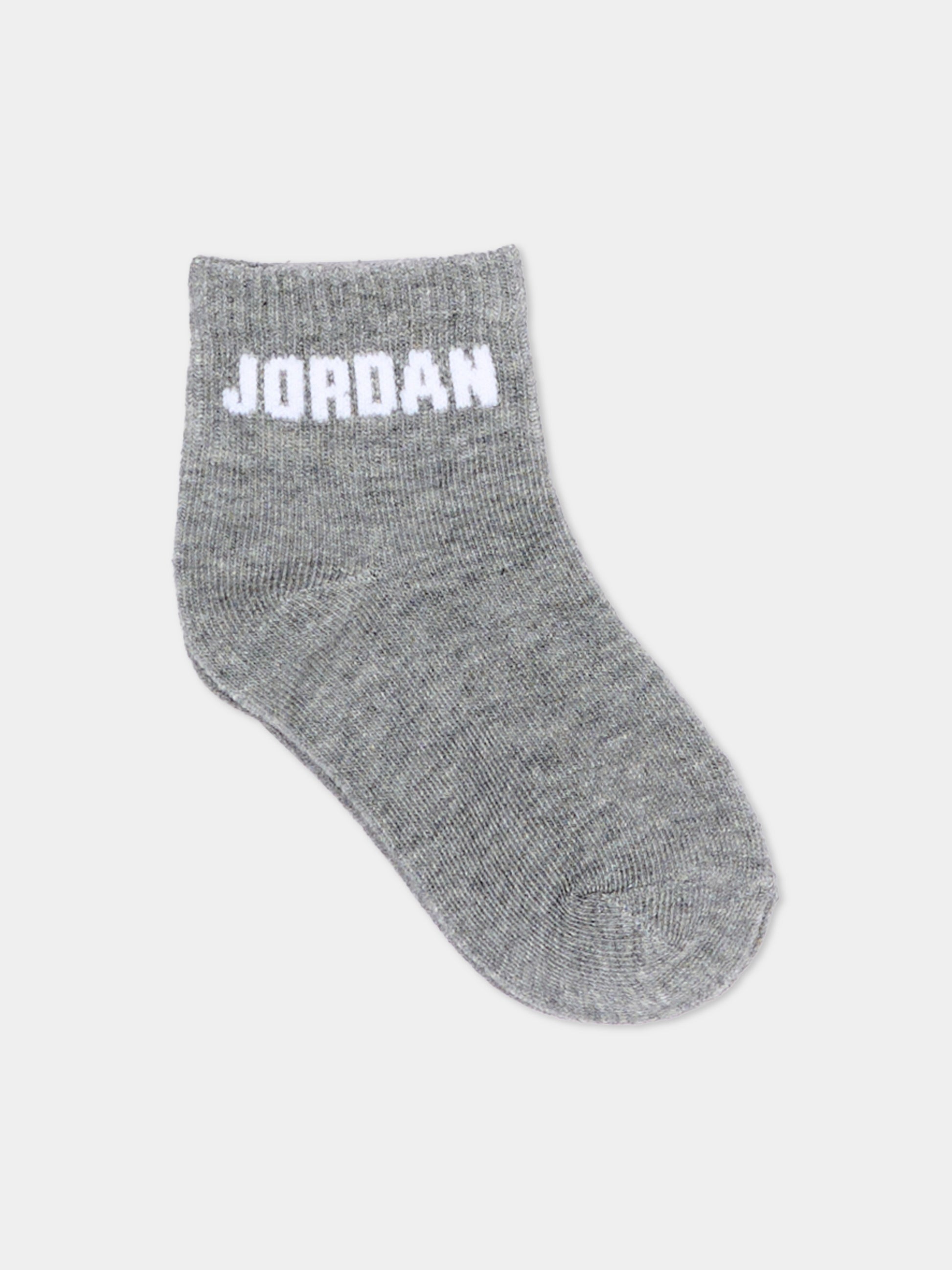 Calza spugna multicolor per bambino con logo,Jordan,NJ0734 R61
