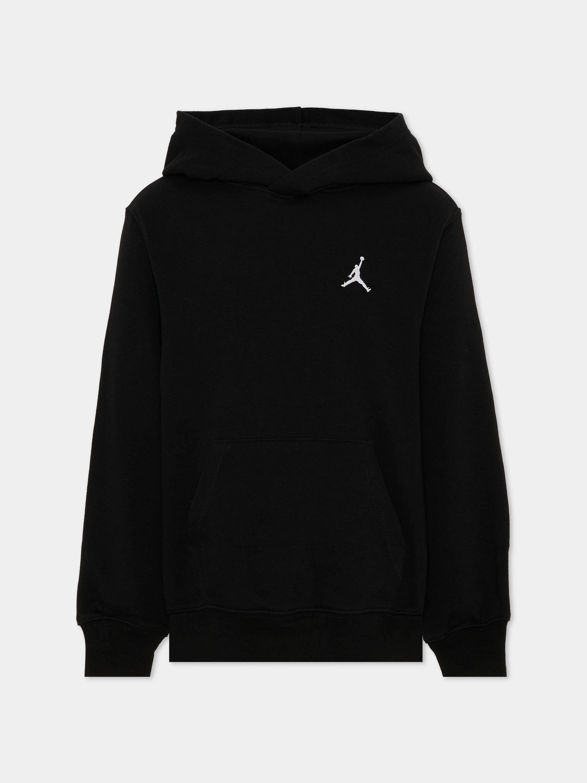 Felpa nera per bambino con logo,Jordan,95F121 023