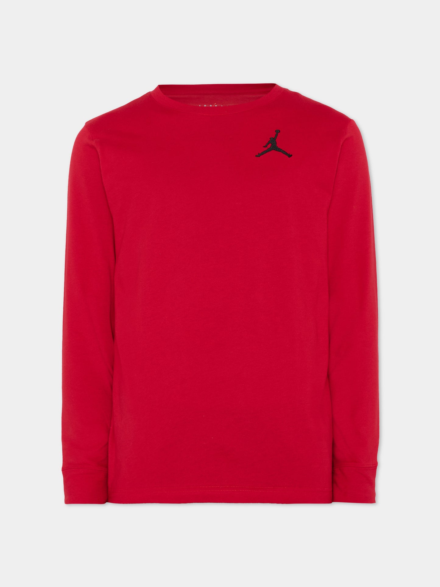 T-shirt a manica lunga rossa con Jumpman,Jordan,95A903 R78