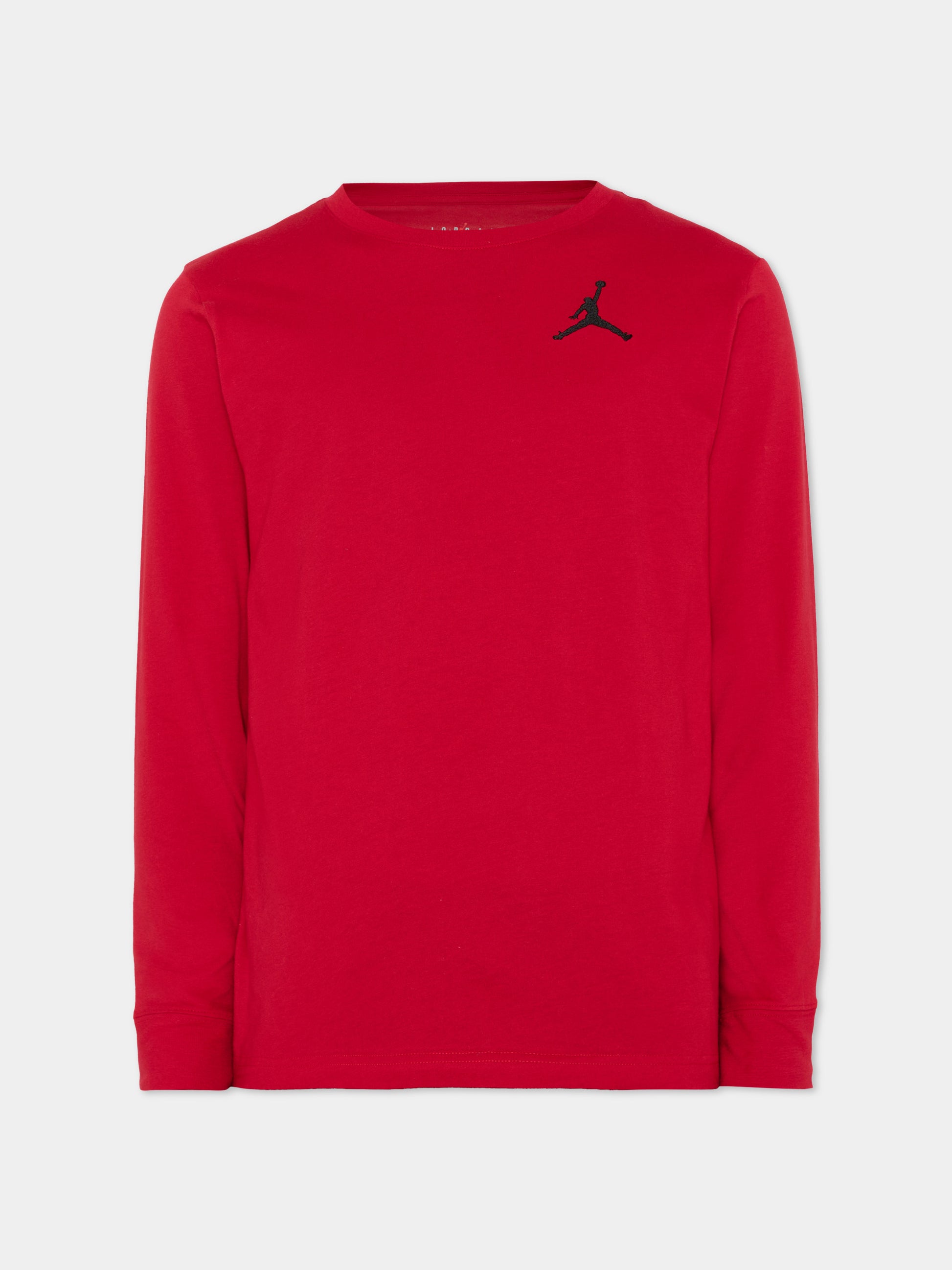T-shirt a manica lunga rossa con Jumpman,Jordan,95A903 R78