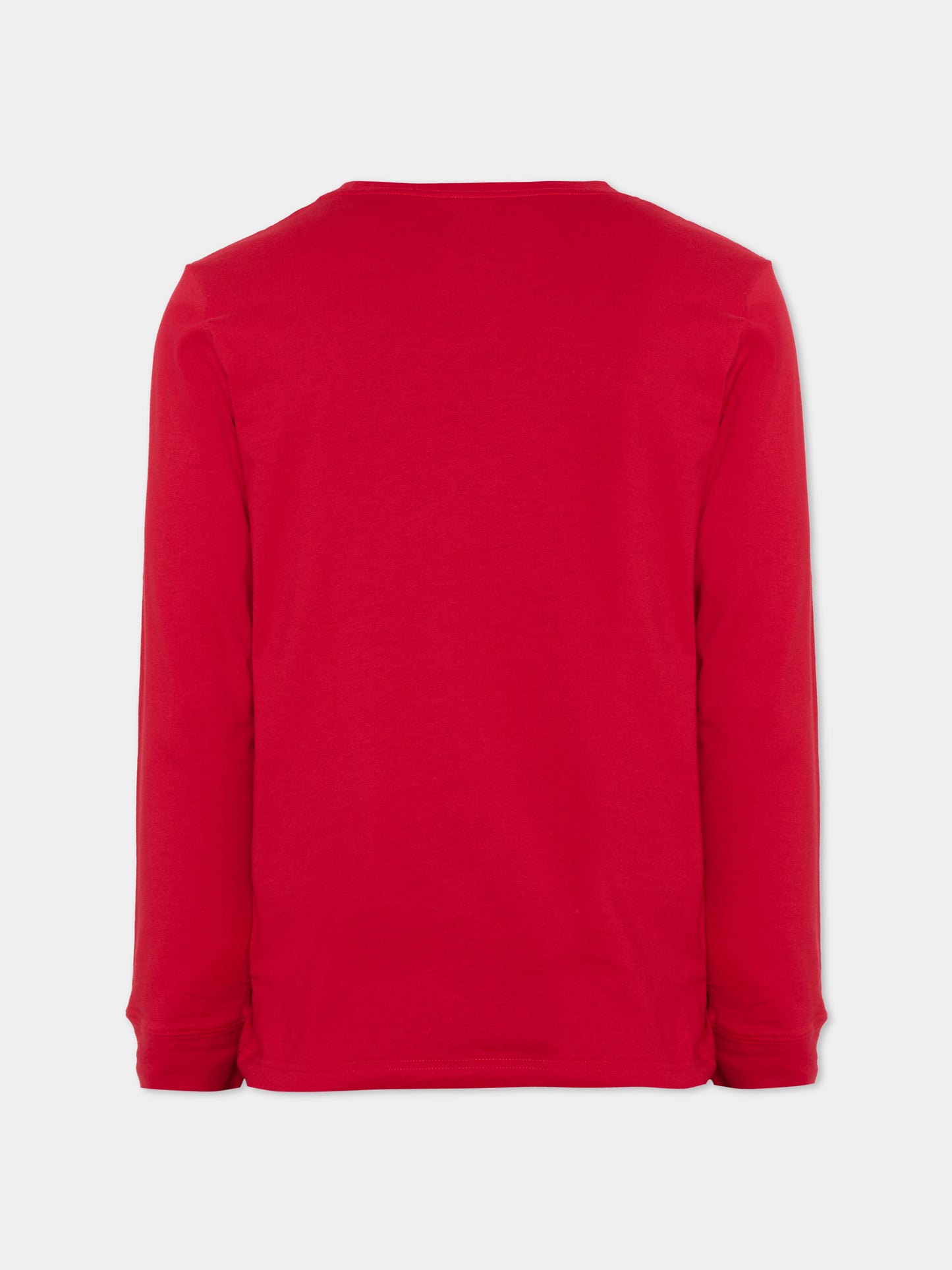 T-shirt a manica lunga rossa con Jumpman,Jordan,95A903 R78