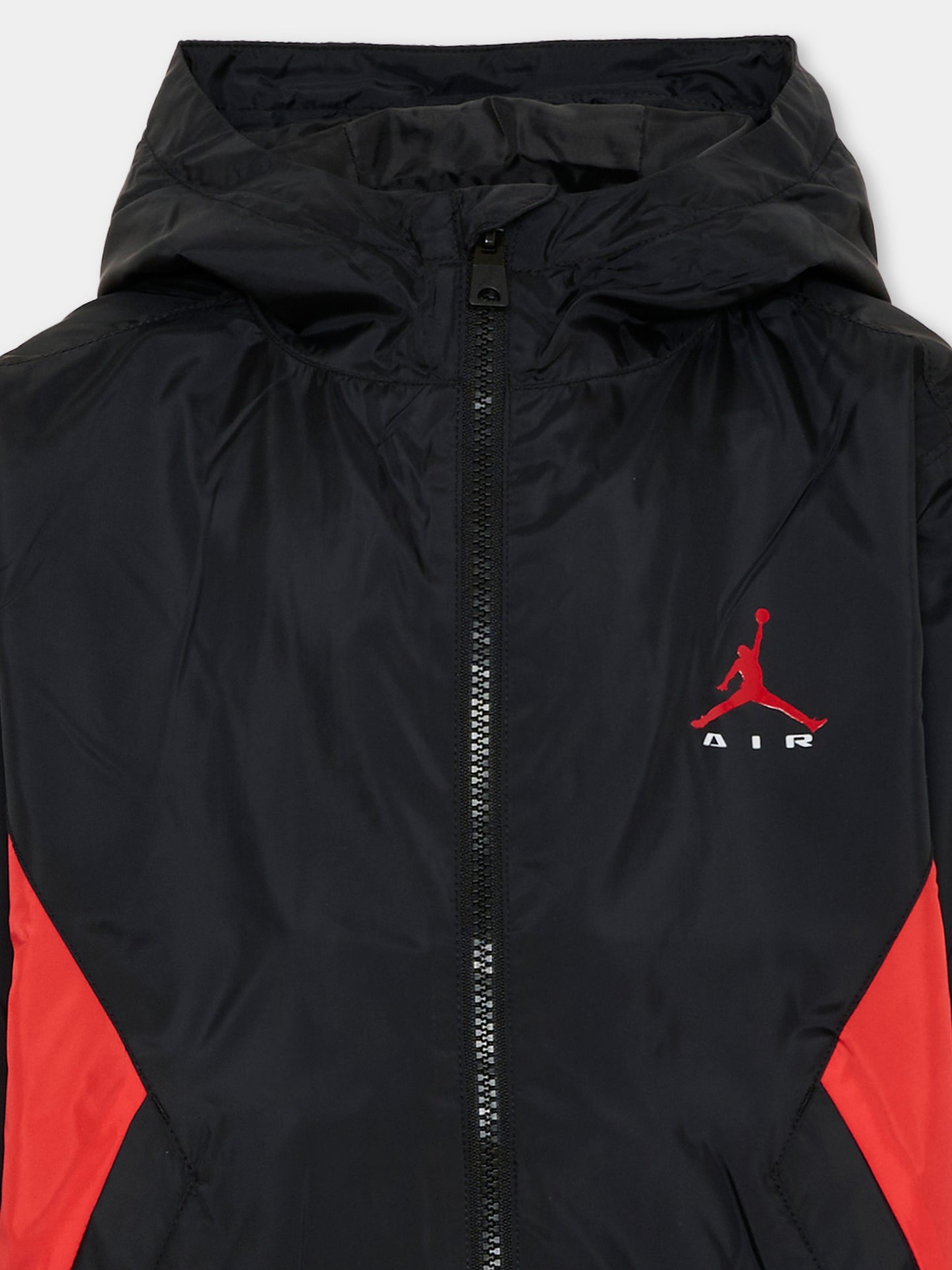Giubbotto nero per bambino con logo,Jordan,95F912 023