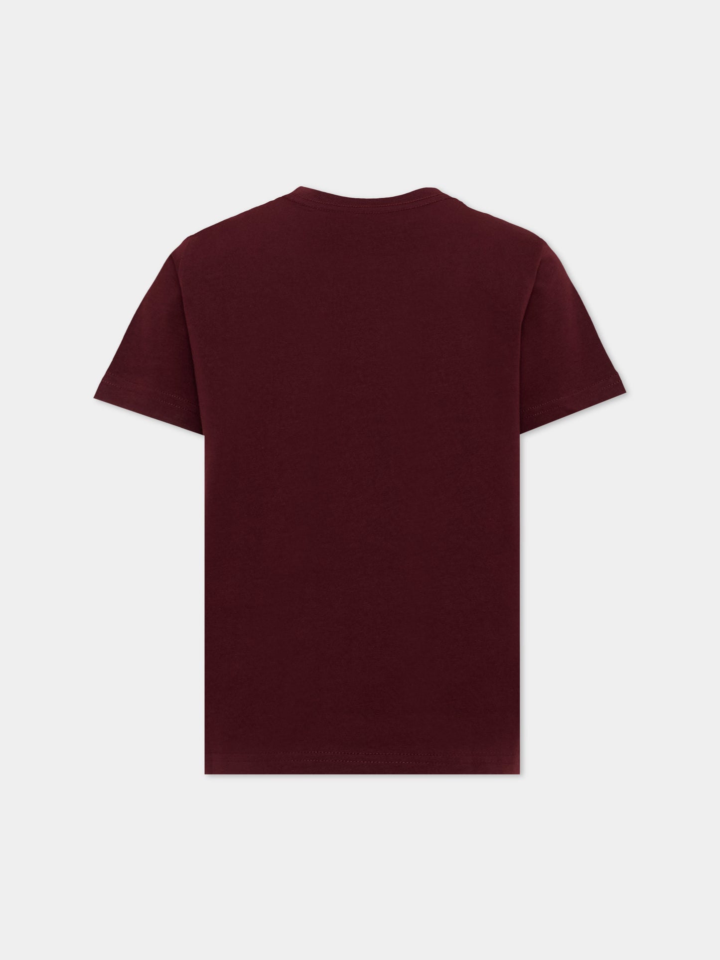 T-Shirt bordeaux per bambini con Pony,Ralph Lauren Kids,832904522
