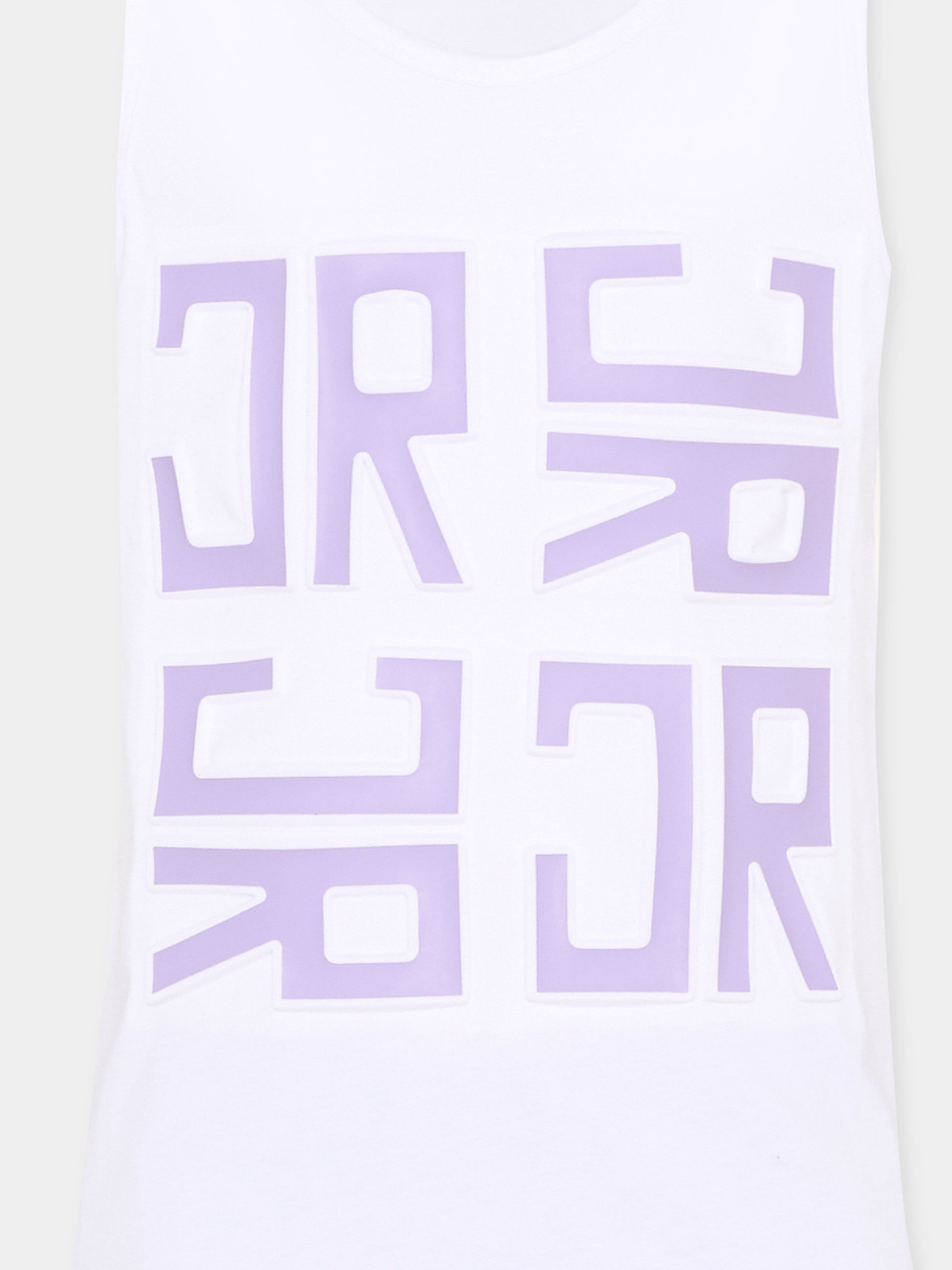 Completo sportivo bianco per bambina con logo,Richmond,RGP26016CJ WHITE/V.T.