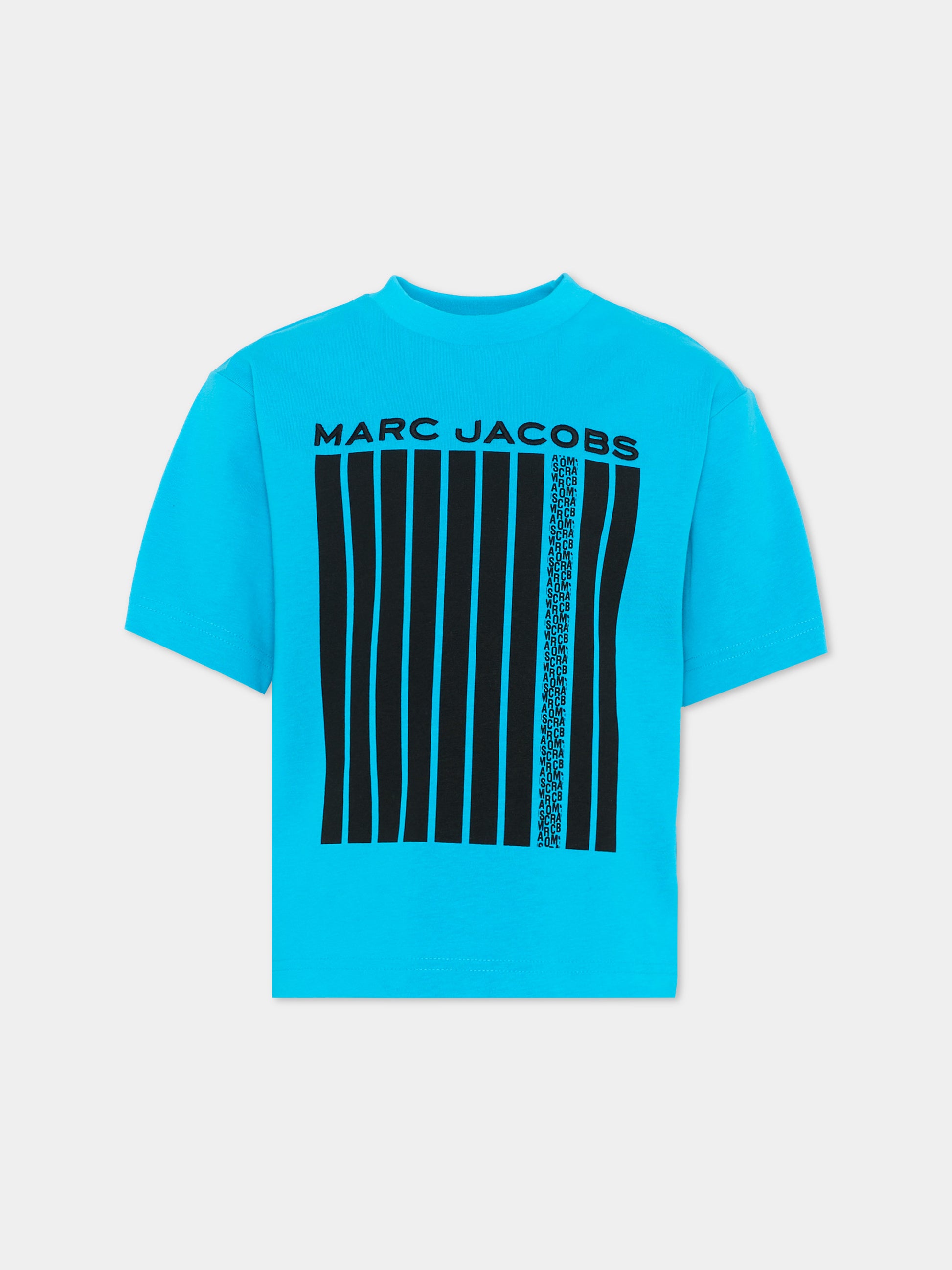 T-Shirt multicolor per bambino con logo,Marc Jacobs,W60451 759