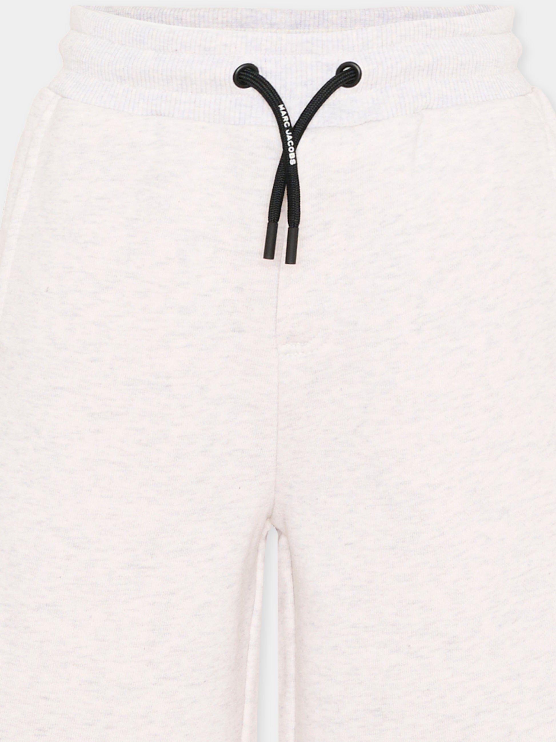 Shorts sportivi grigi per bambino con logo,Marc Jacobs,W60480 C23