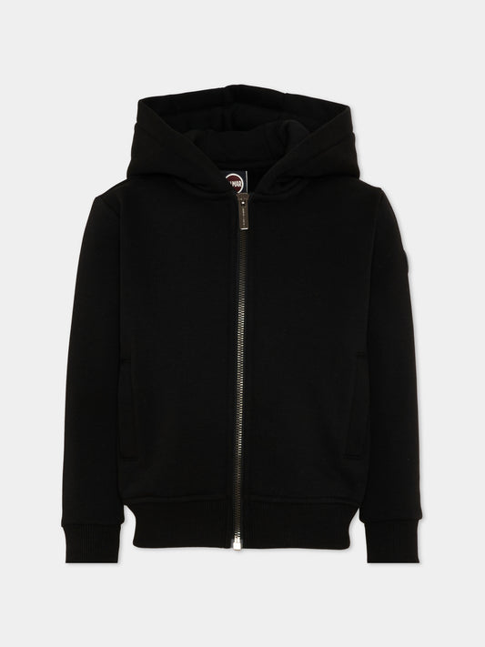 Felpa nera per bambino con logo,Colmar Originals Kids,3645N 1WX 99
