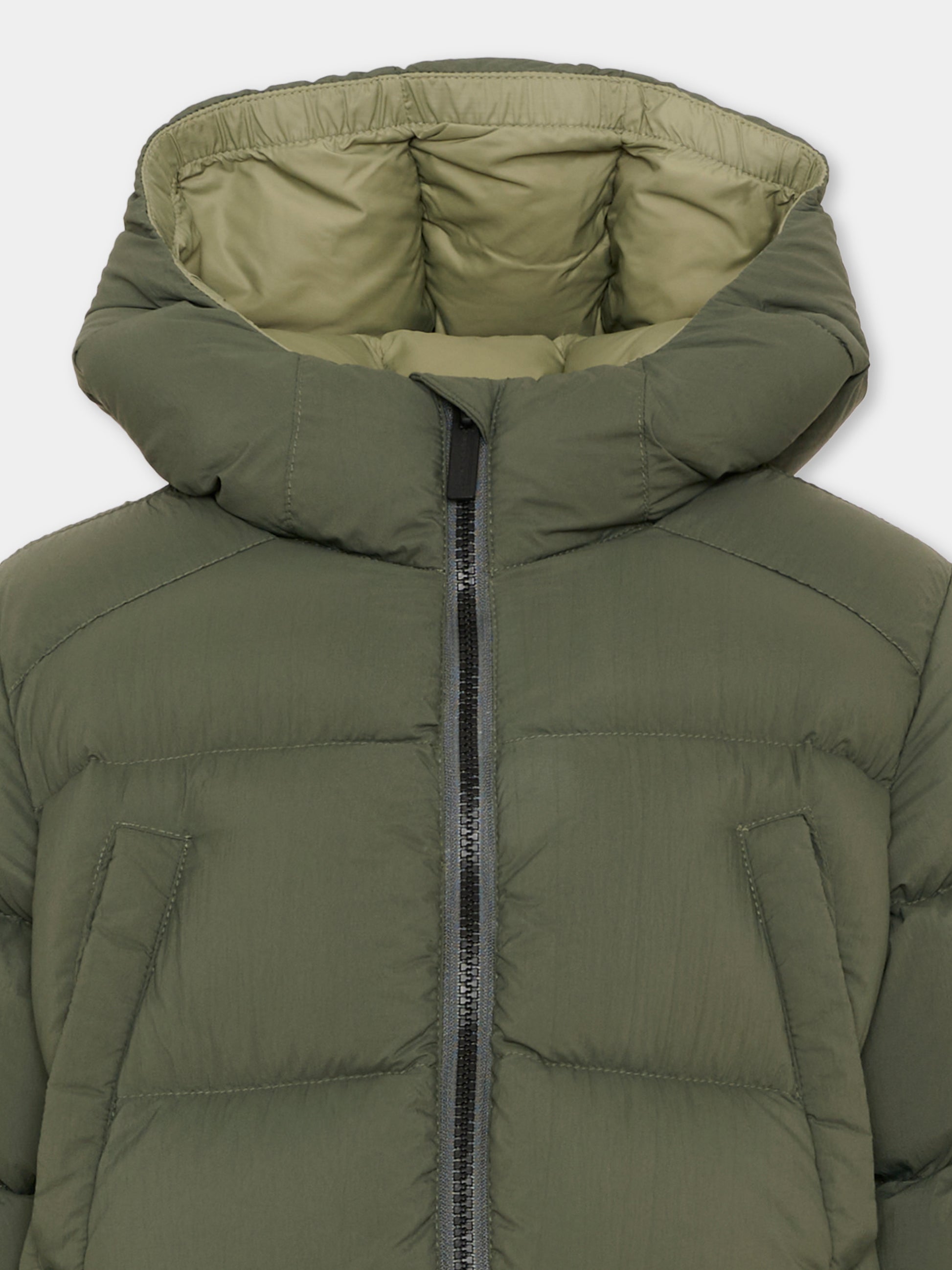 Piumino verde per bambino con logo,Colmar Originals Kids,3456 4ZP 498