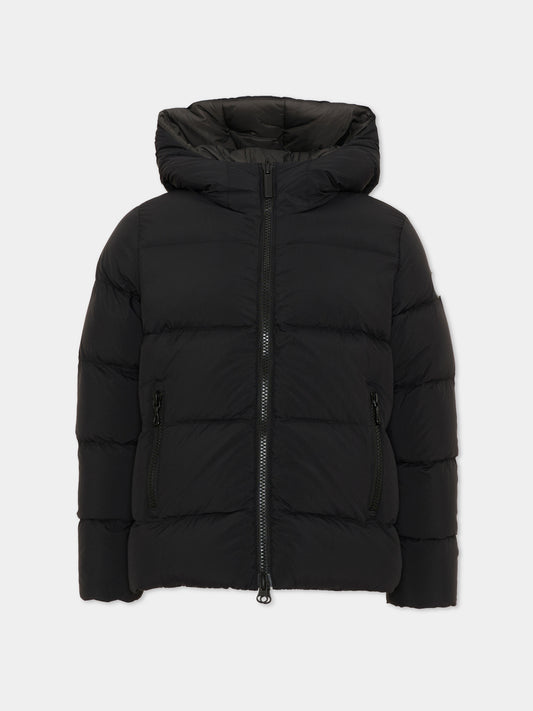 Piumino nero per bambino reversibile con cappuccio,Colmar Originals Kids,34000009 4ZP 99